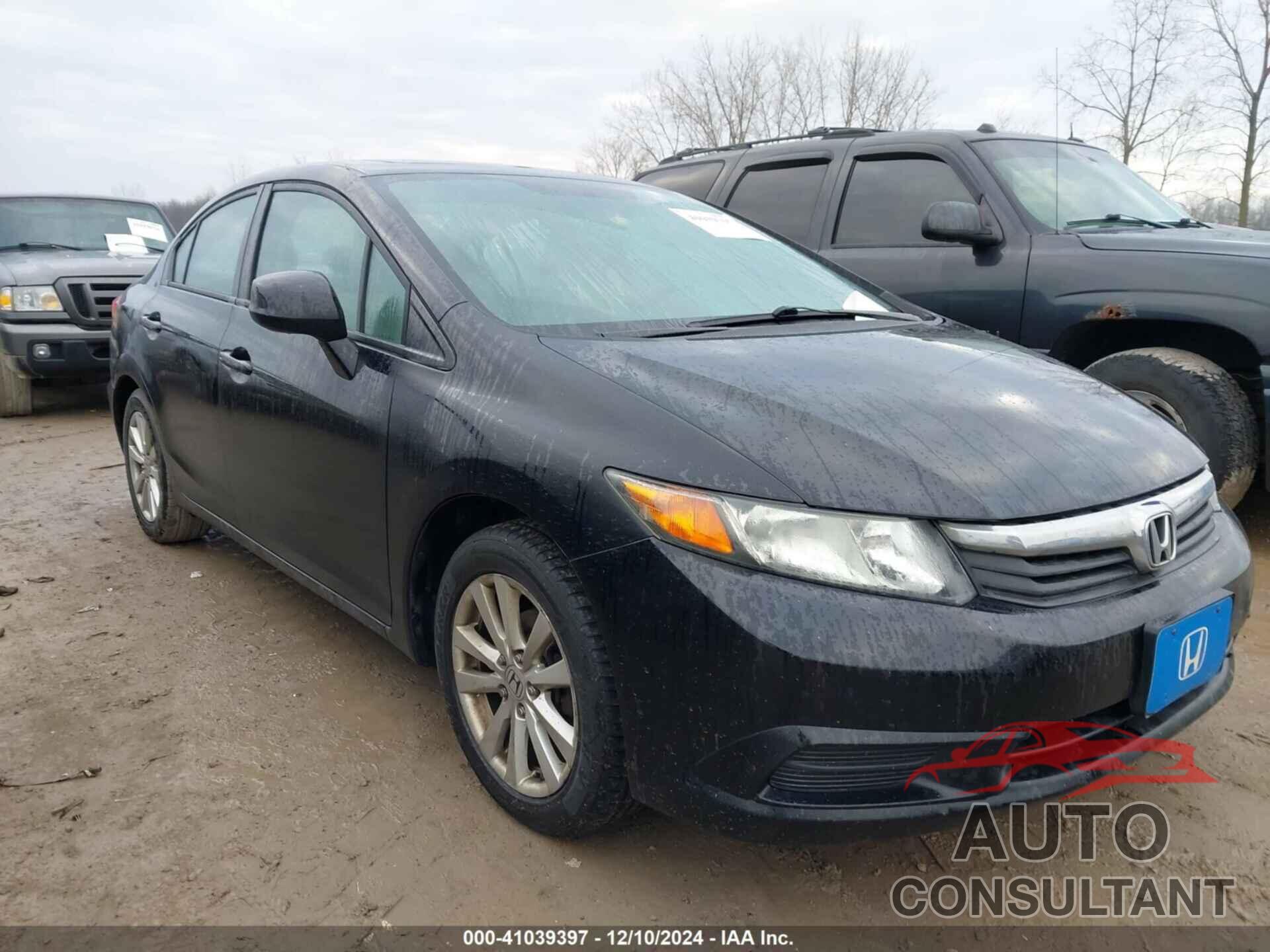HONDA CIVIC 2012 - 19XFB2F90CE011792
