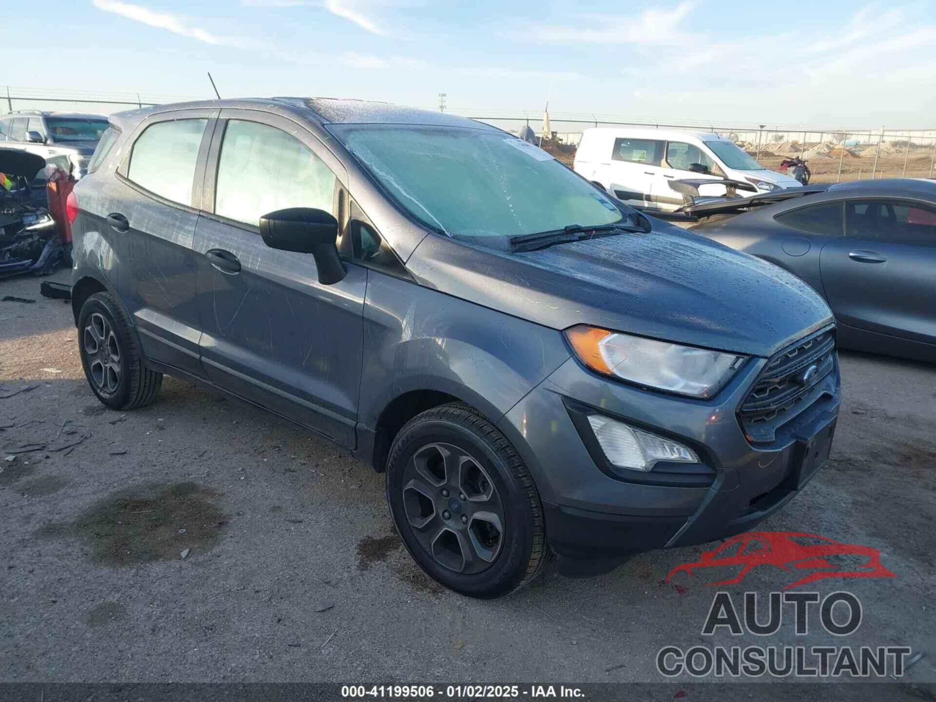 FORD ECOSPORT 2018 - MAJ3P1RE3JC186863