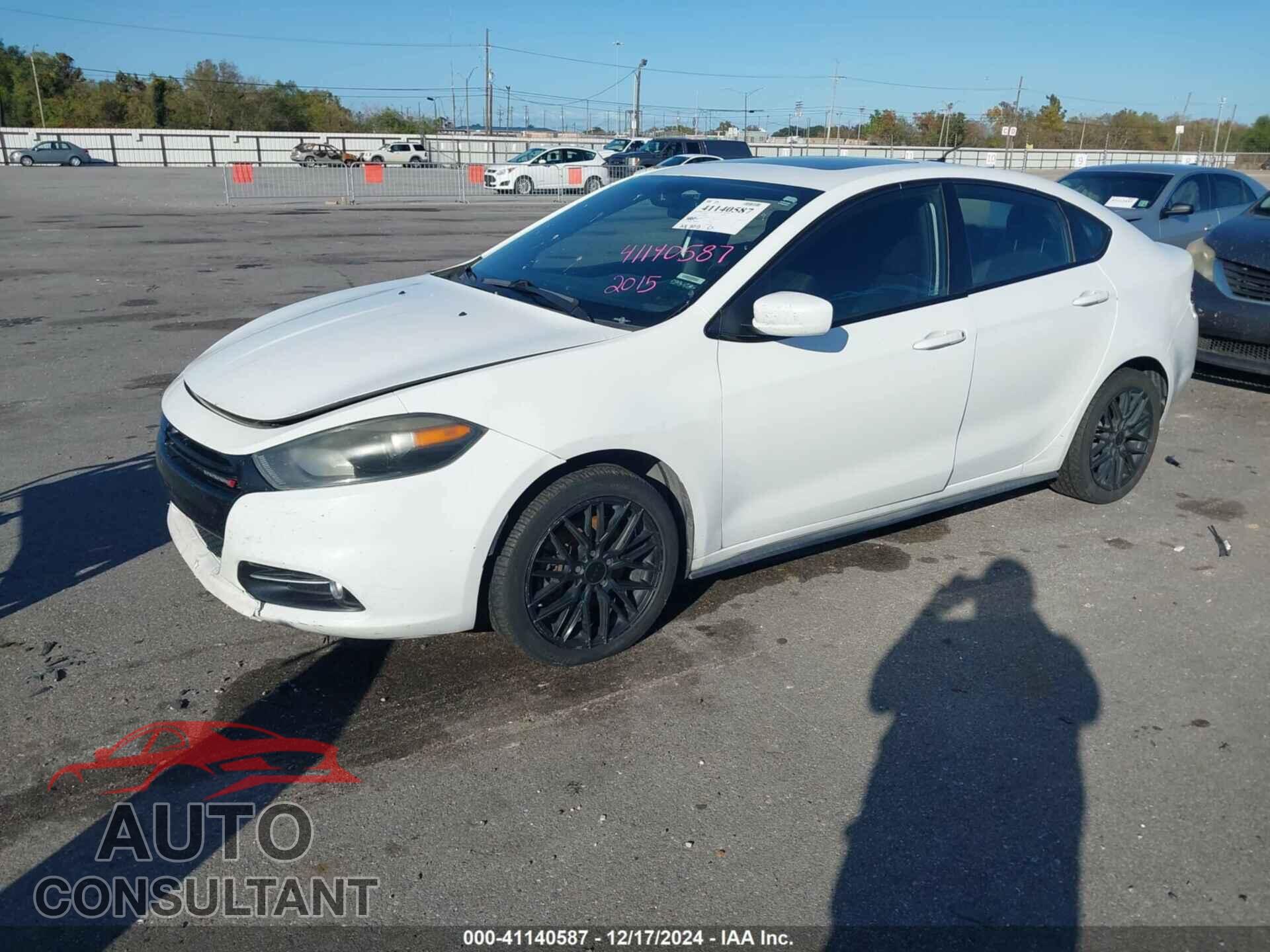 DODGE DART 2015 - 1C3CDFBB4FD174677