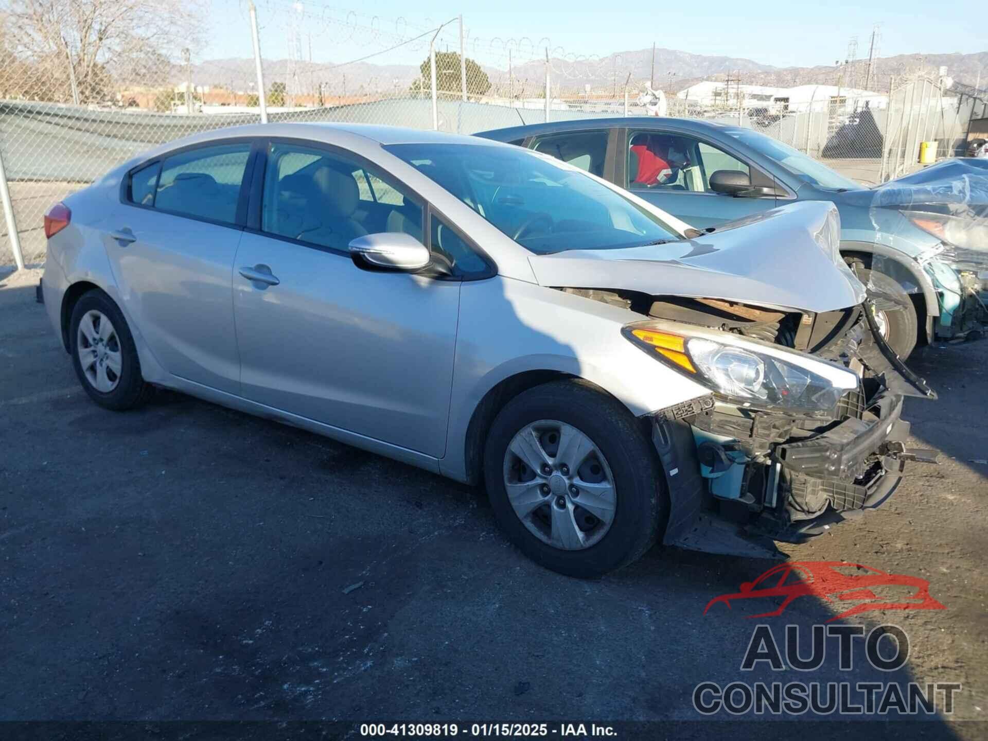 KIA FORTE 2015 - KNAFX4A64F5386527