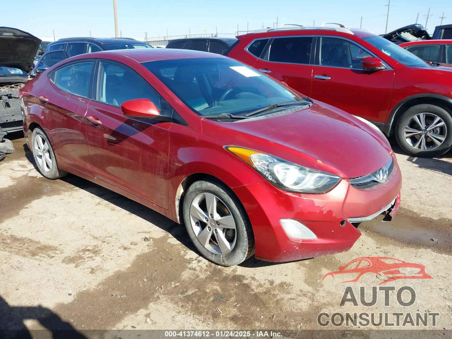 HYUNDAI ELANTRA 2013 - 5NPDH4AE5DH441918