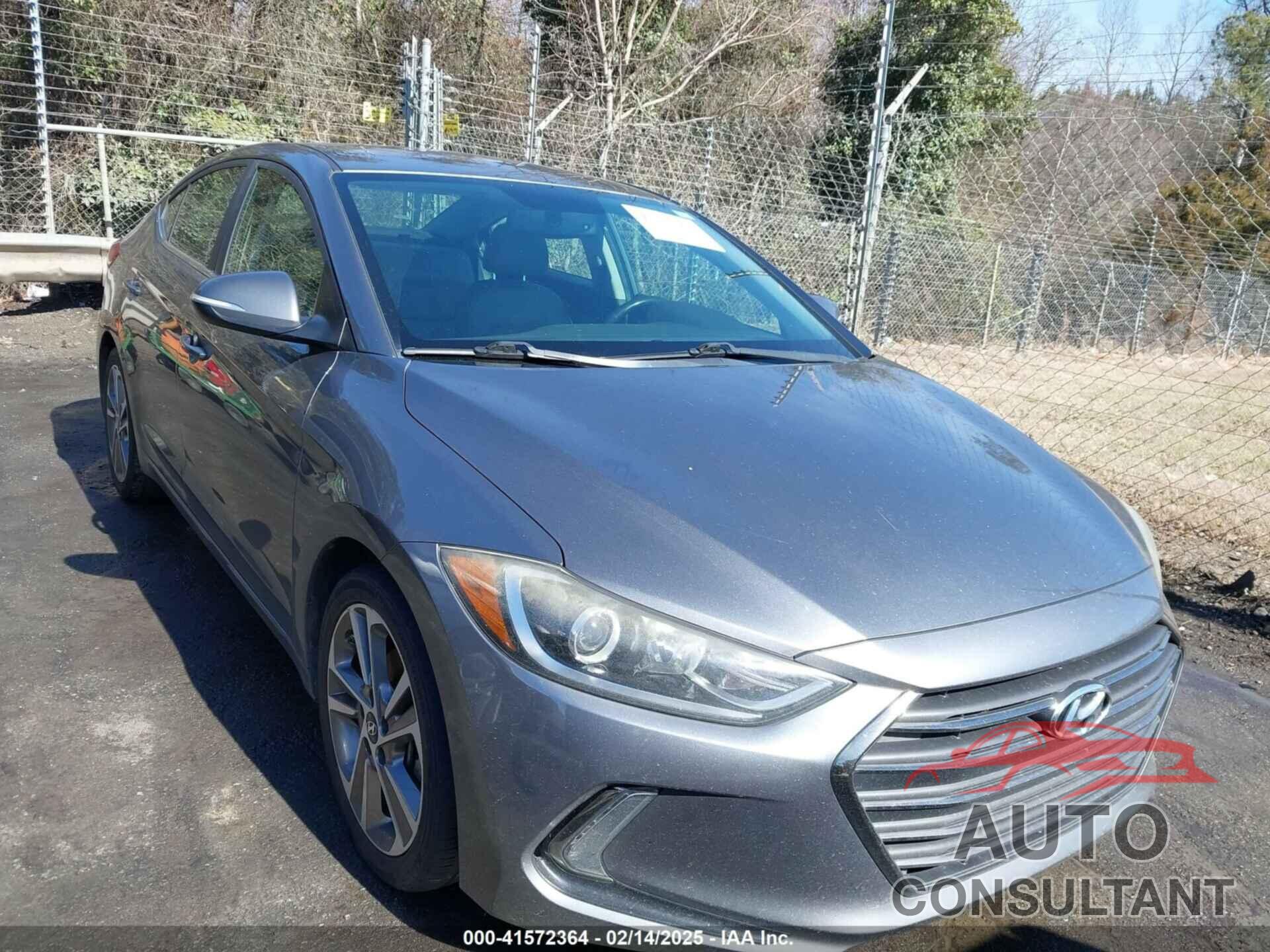 HYUNDAI ELANTRA 2018 - 5NPD84LF5JH264210