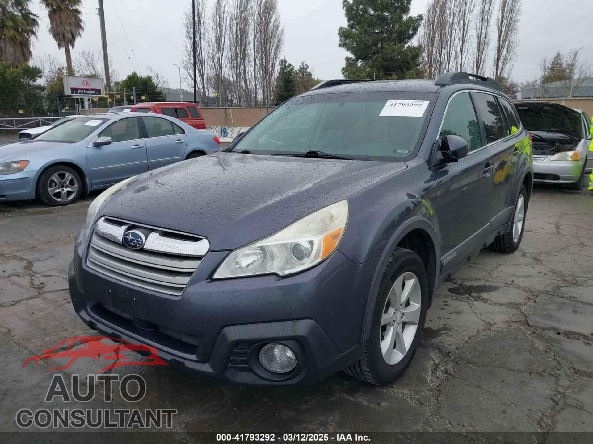 SUBARU OUTBACK 2014 - 4S4BRBCC6E3205694
