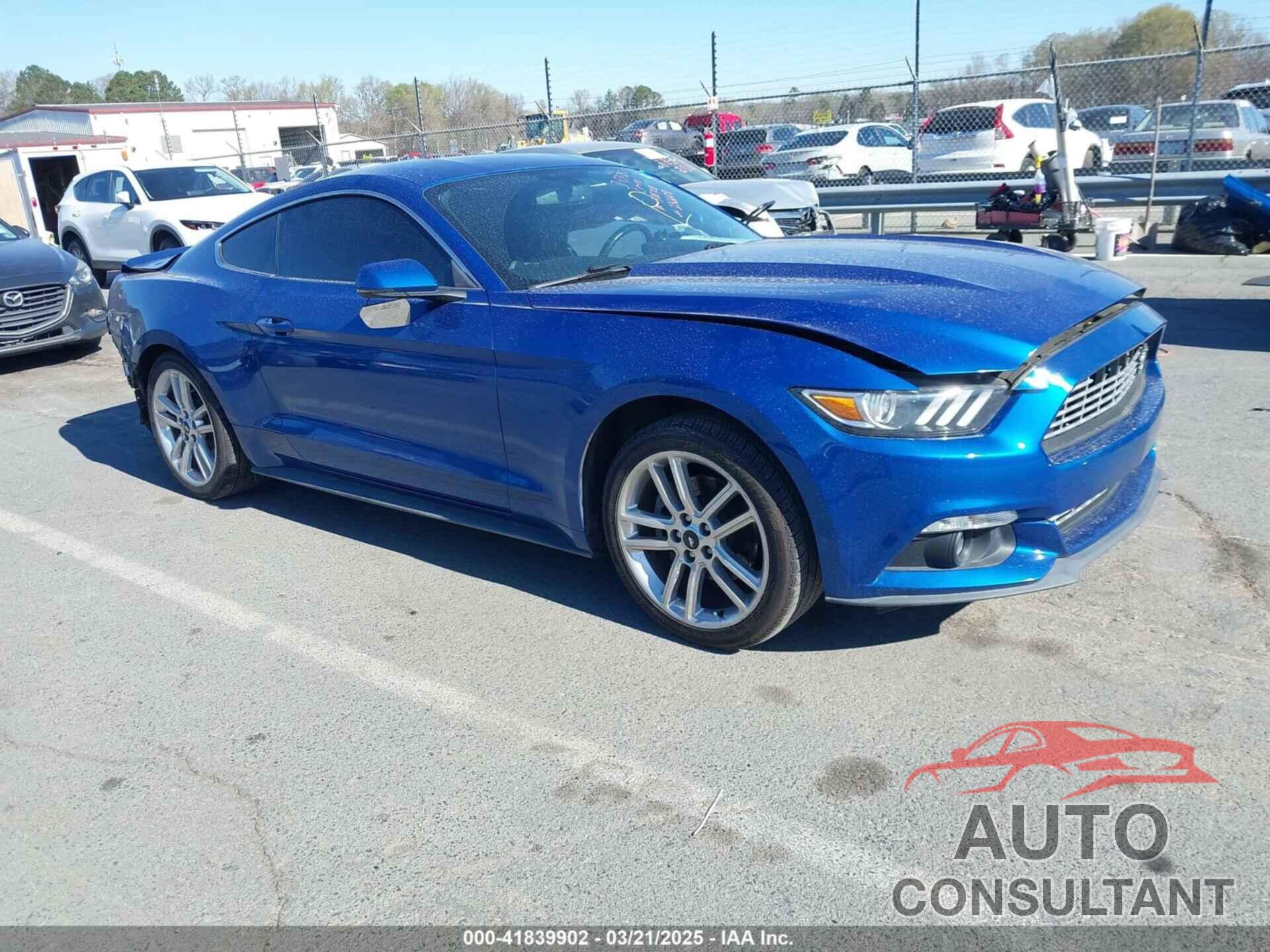 FORD MUSTANG 2017 - 1FA6P8TH9H5236608