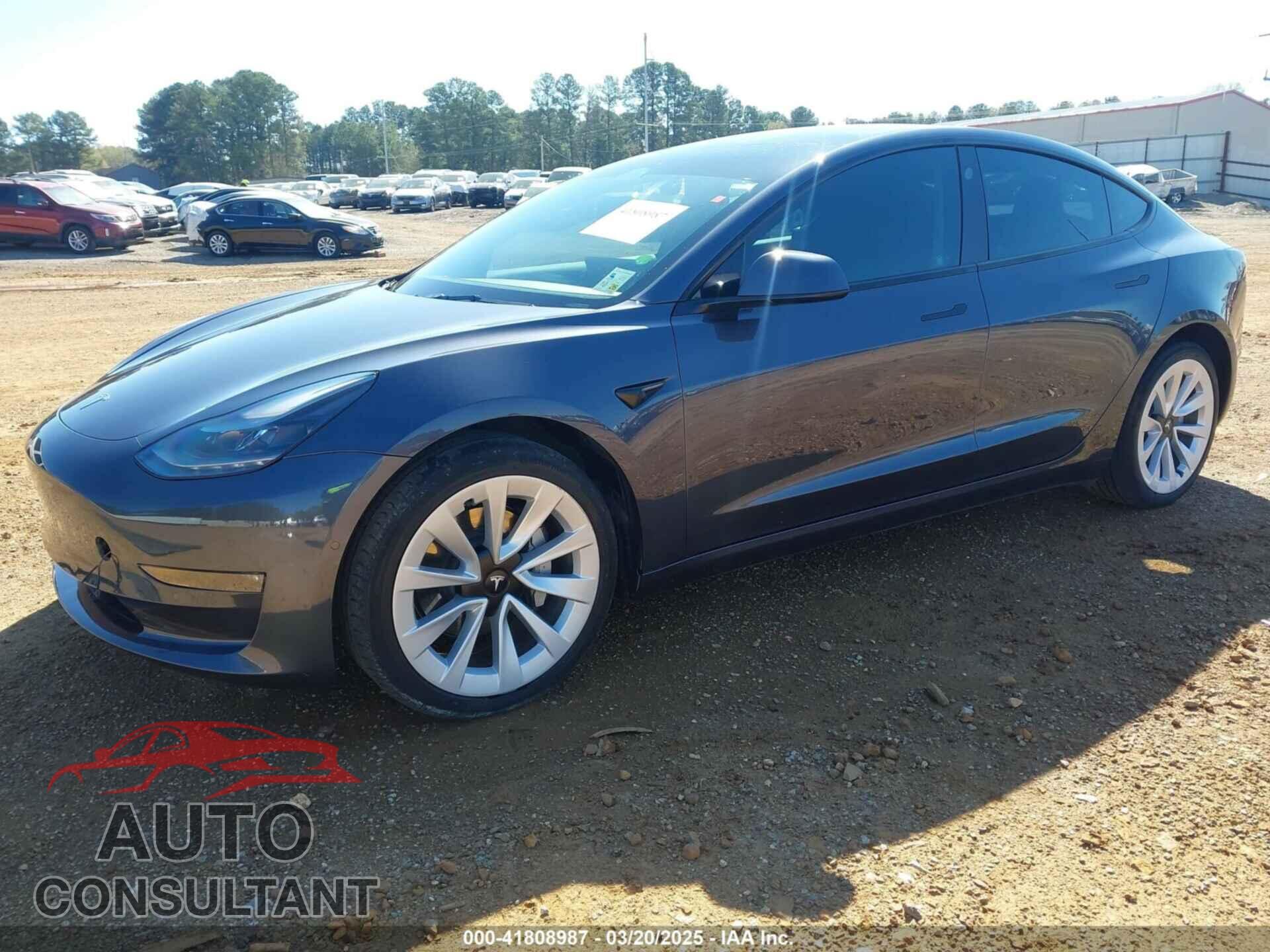 TESLA MODEL 3 2022 - 5YJ3E1EB3NF309632