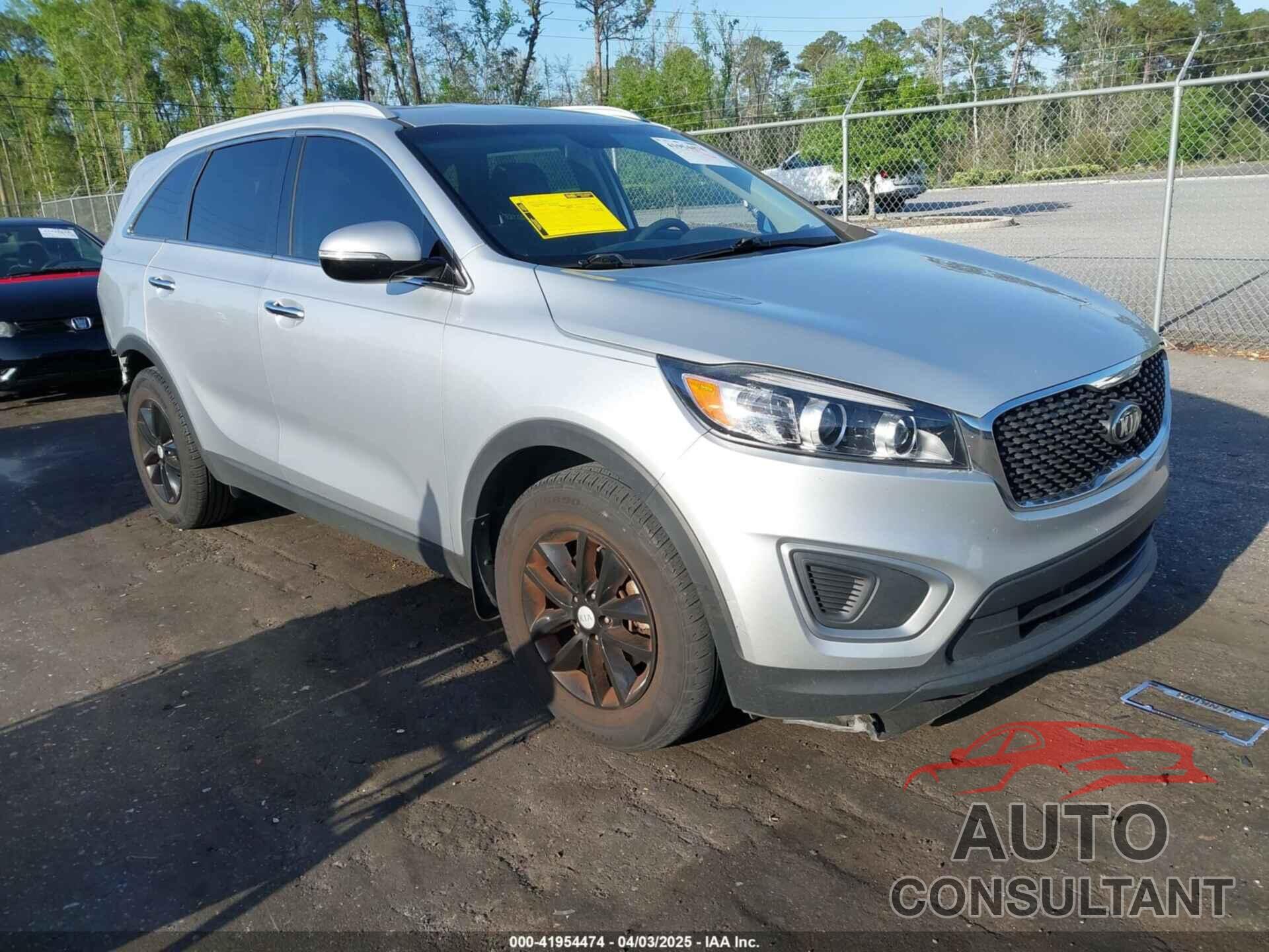 KIA SORENTO 2016 - 5XYPG4A57GG069736