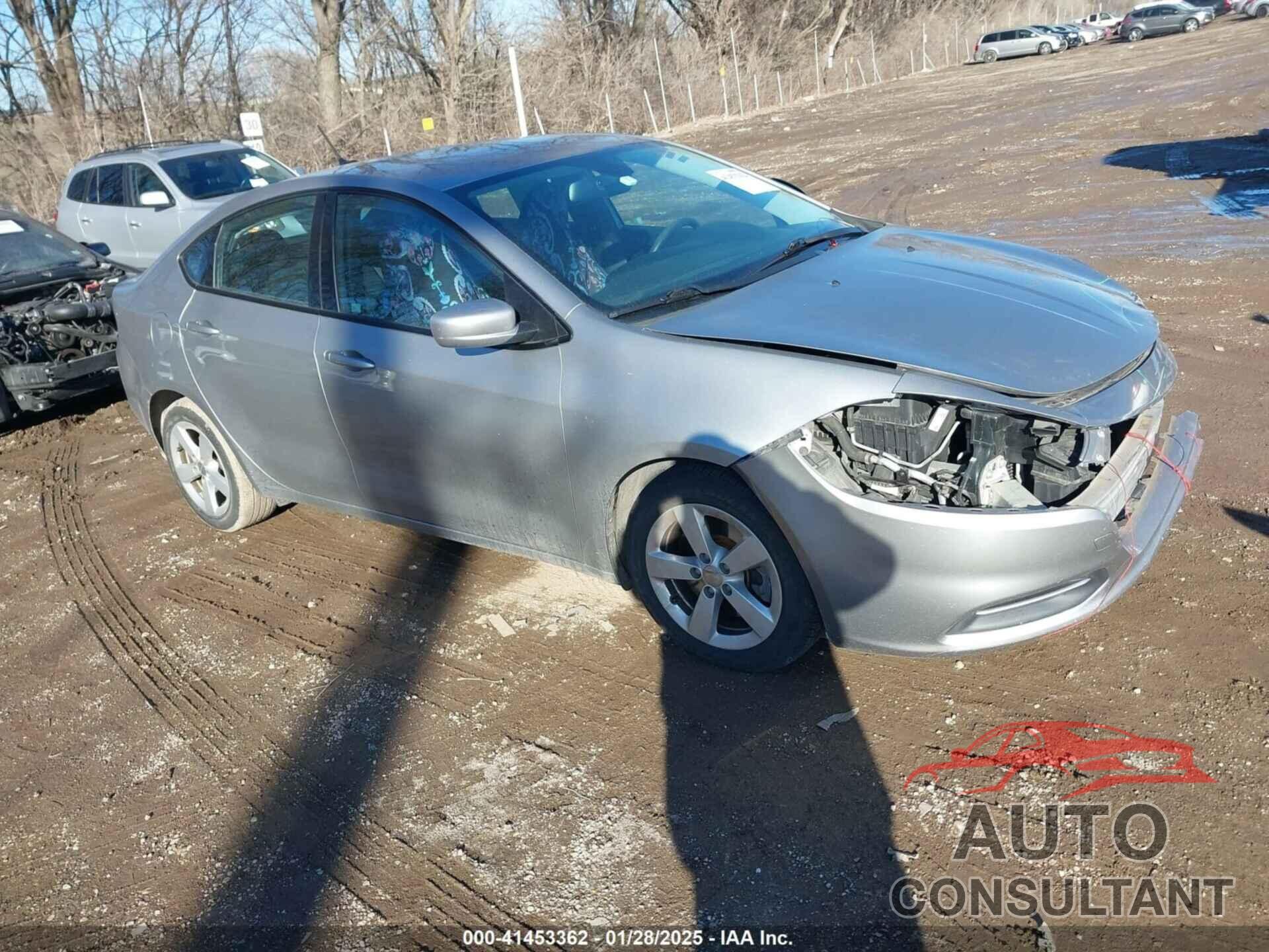 DODGE DART 2015 - 1C3CDFBBXFD390162