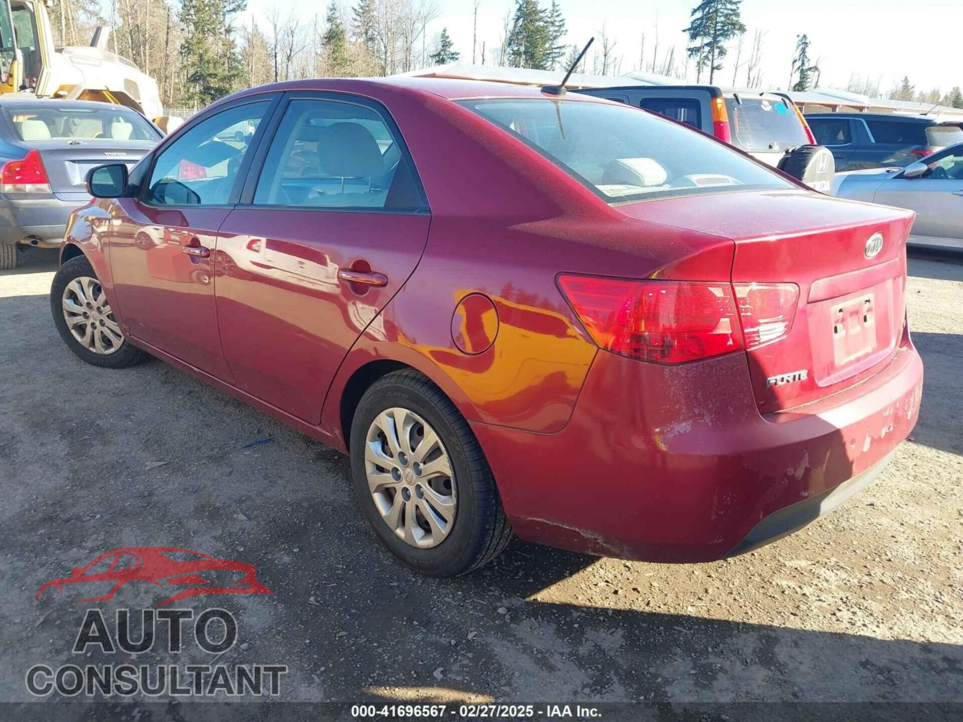 KIA FORTE 2012 - KNAFU4A29C5591908