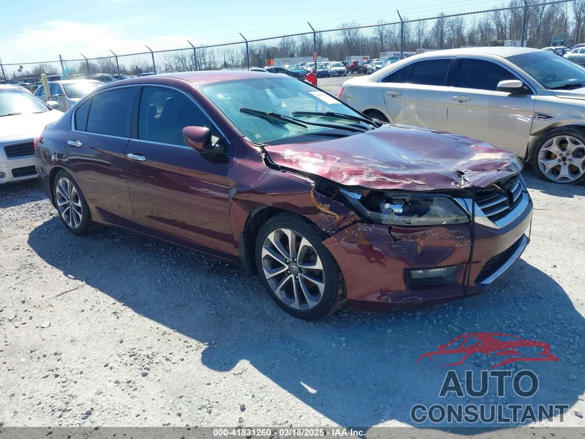 HONDA ACCORD 2014 - 1HGCR2F52EA124680