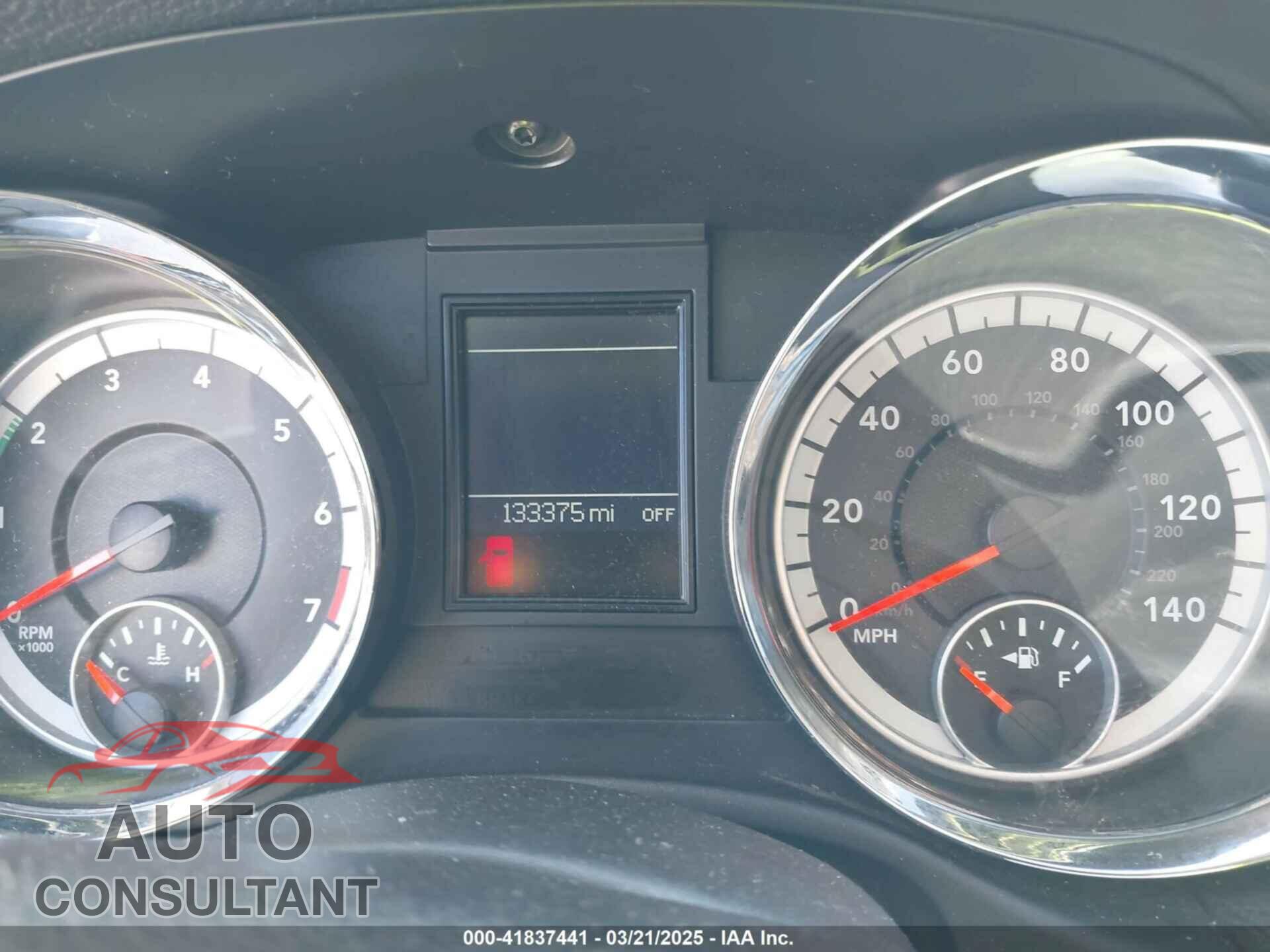 DODGE DURANGO 2013 - 1C4RDJAG2DC530407