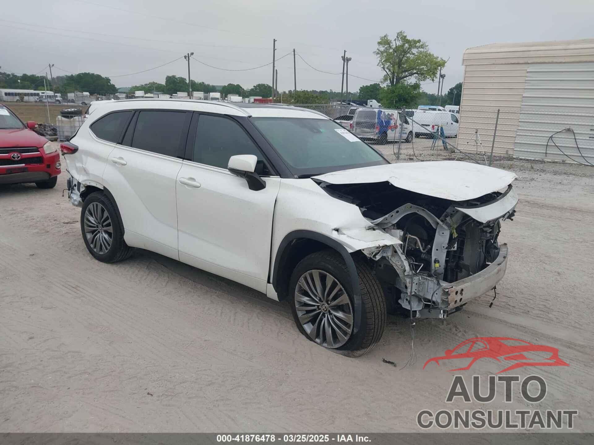 TOYOTA HIGHLANDER 2021 - 5TDFZRAH8MS078635