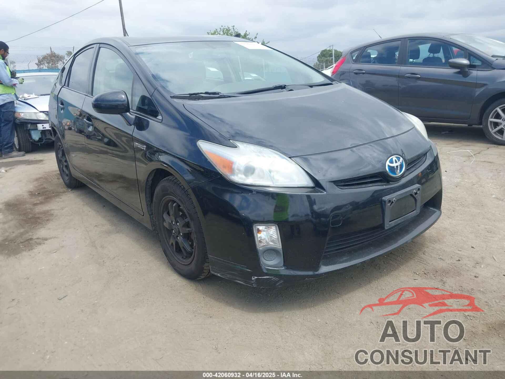 TOYOTA PRIUS 2010 - JTDKN3DUXA5099925