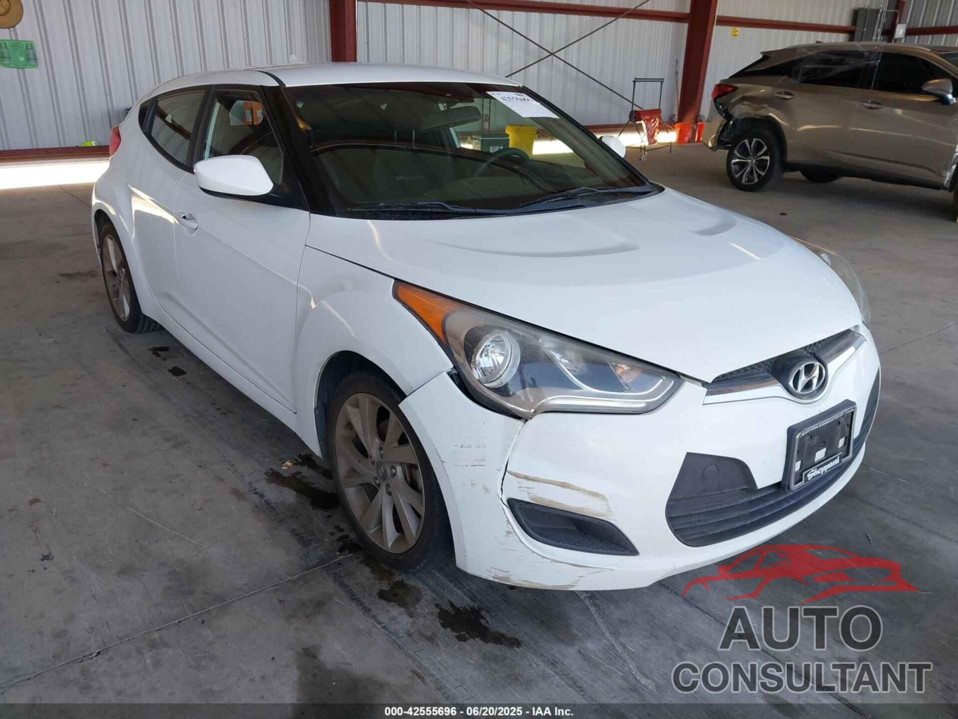 HYUNDAI VELOSTER 2016 - KMHTC6AD4GU253698
