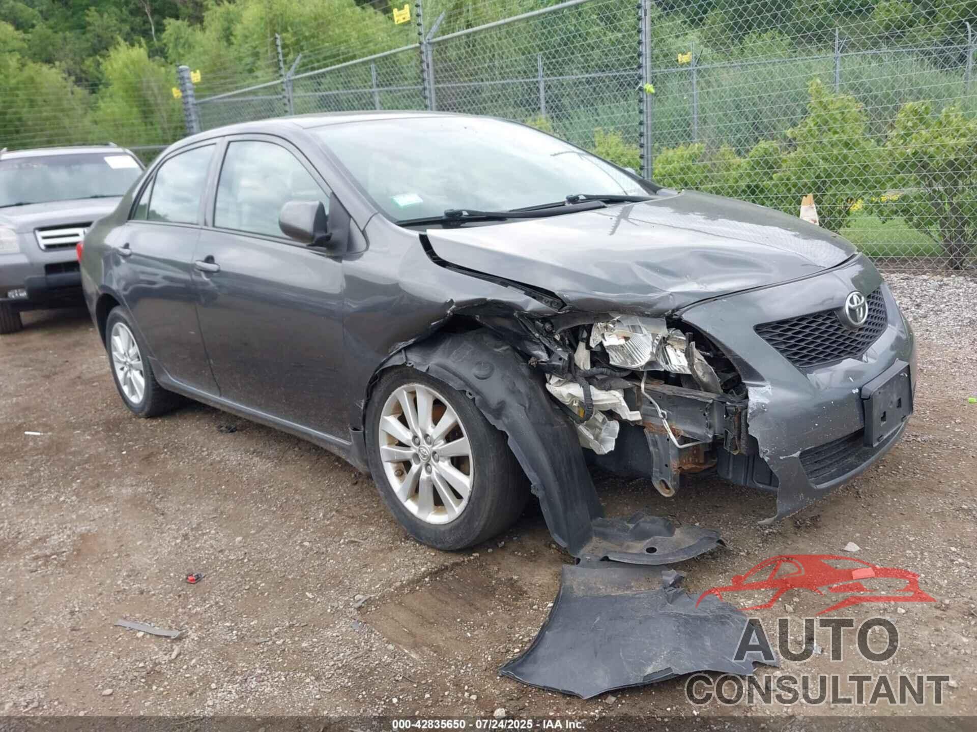 TOYOTA COROLLA 2010 - 1NXBU4EE4AZ371371