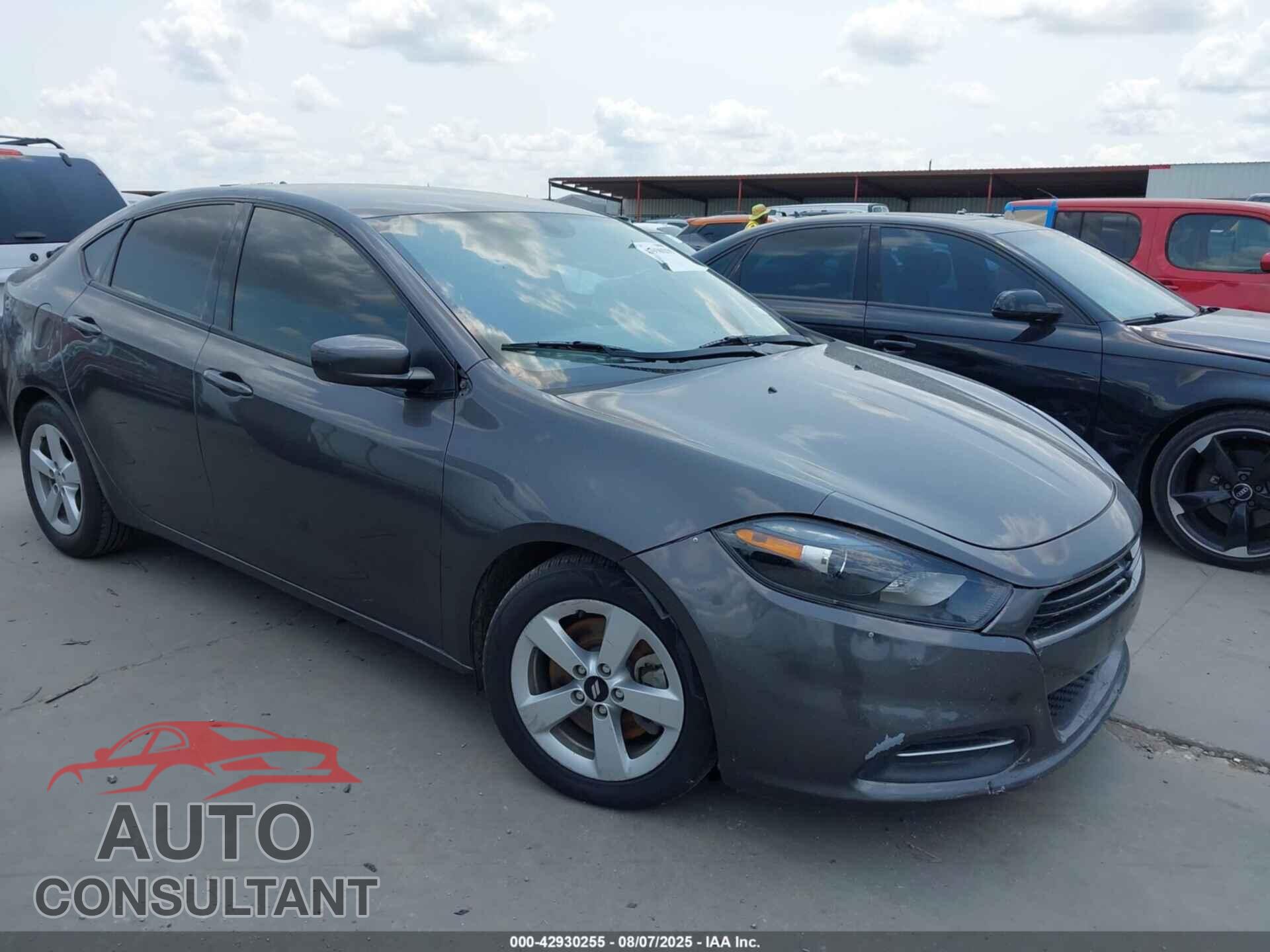 DODGE DART 2015 - 1C3CDFBB3FD265035