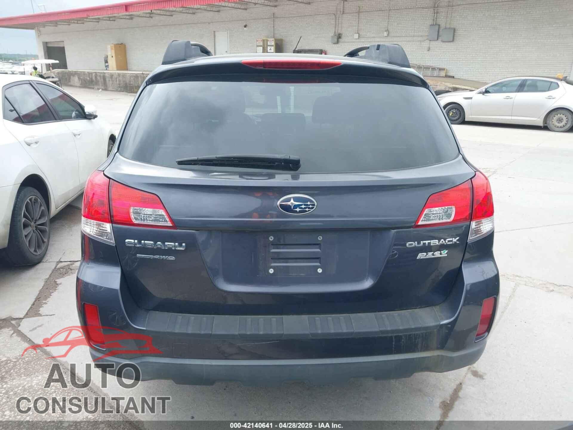 SUBARU OUTBACK 2013 - 4S4BRBCC5D3252455