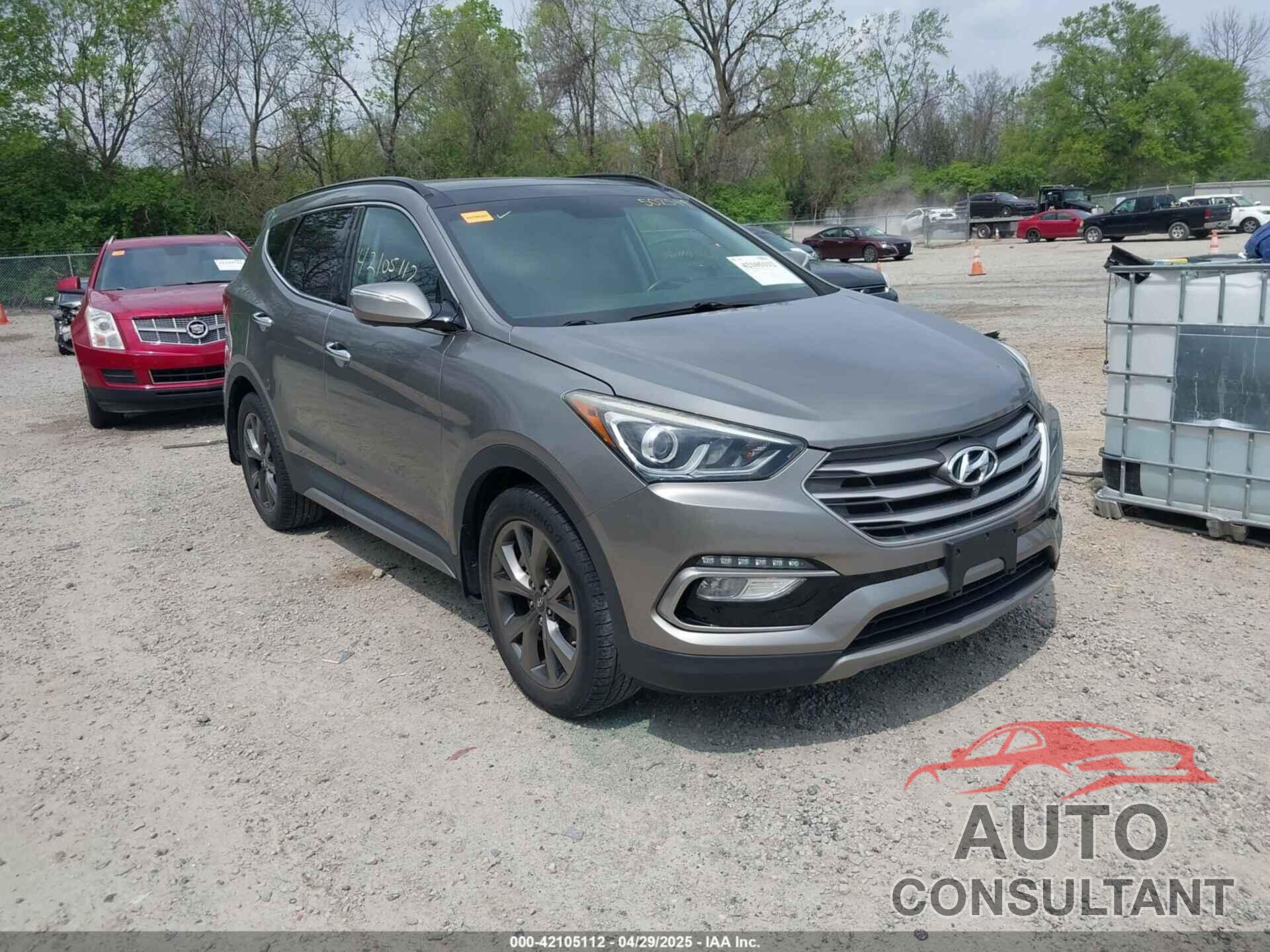 HYUNDAI SANTA FE SPORT 2017 - 5XYZWDLA6HG502549