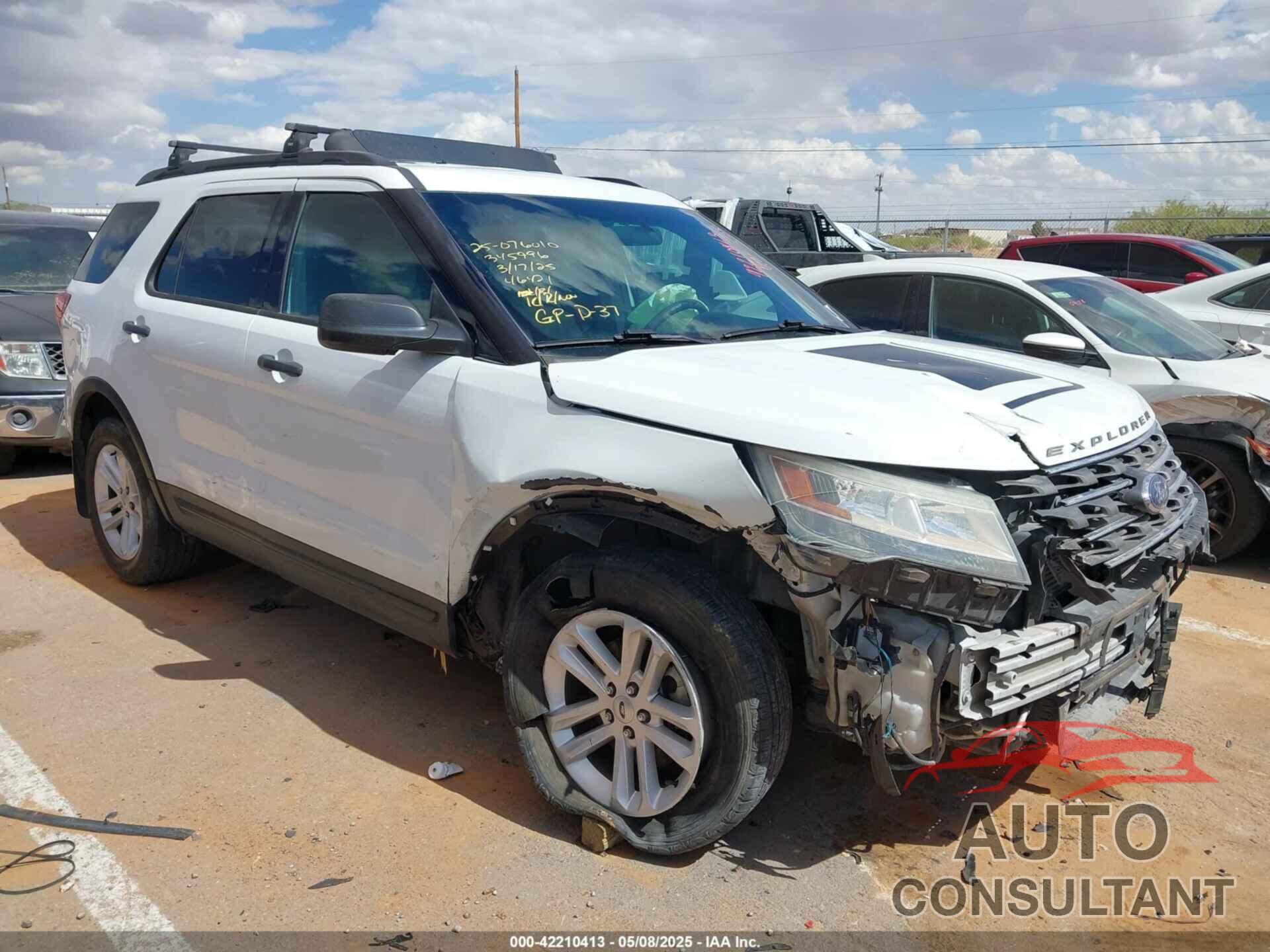 FORD EXPLORER 2016 - 1FM5K7BH7GGB41396