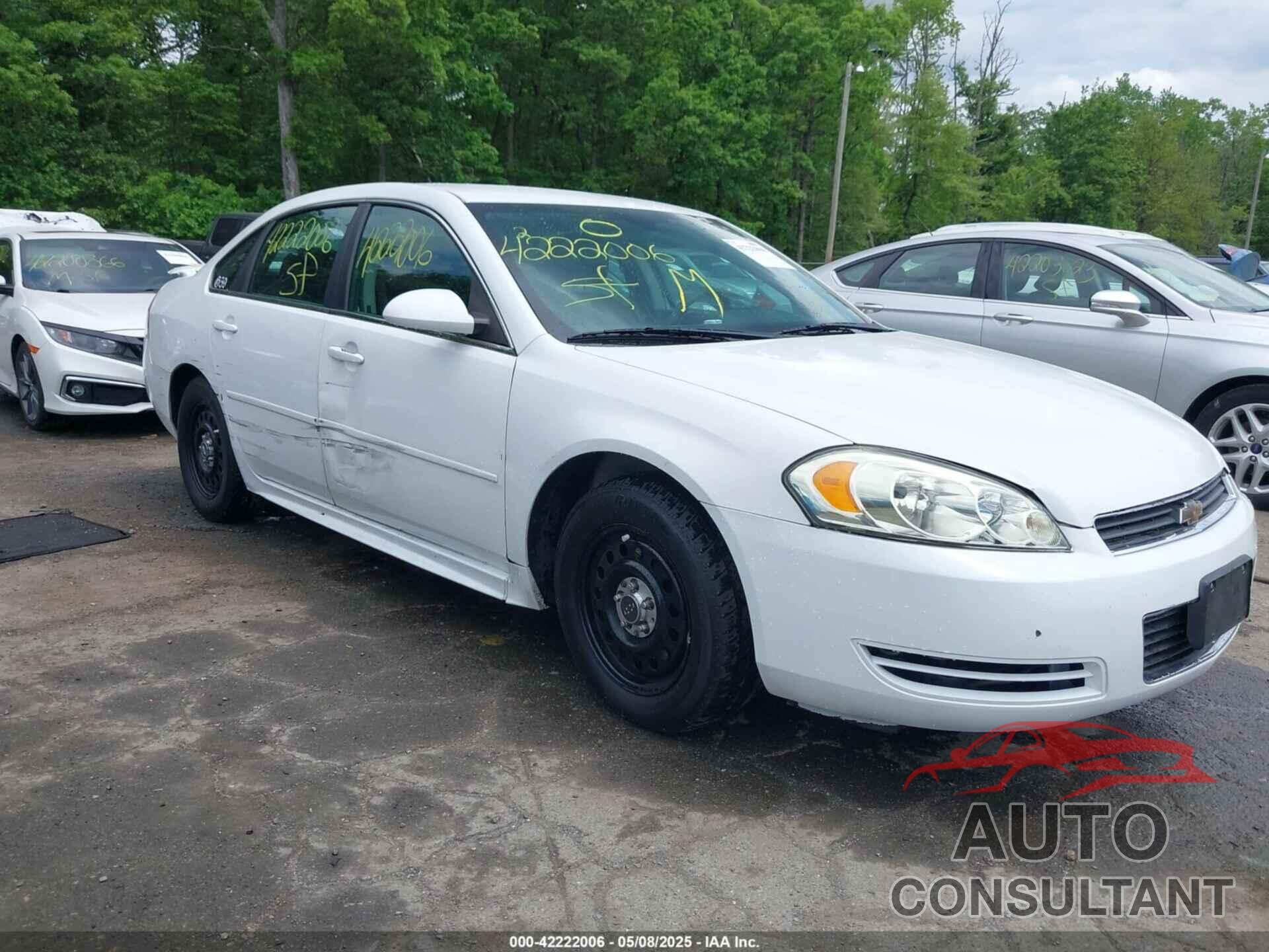 CHEVROLET IMPALA 2011 - 2G1WD5EM1B1287047