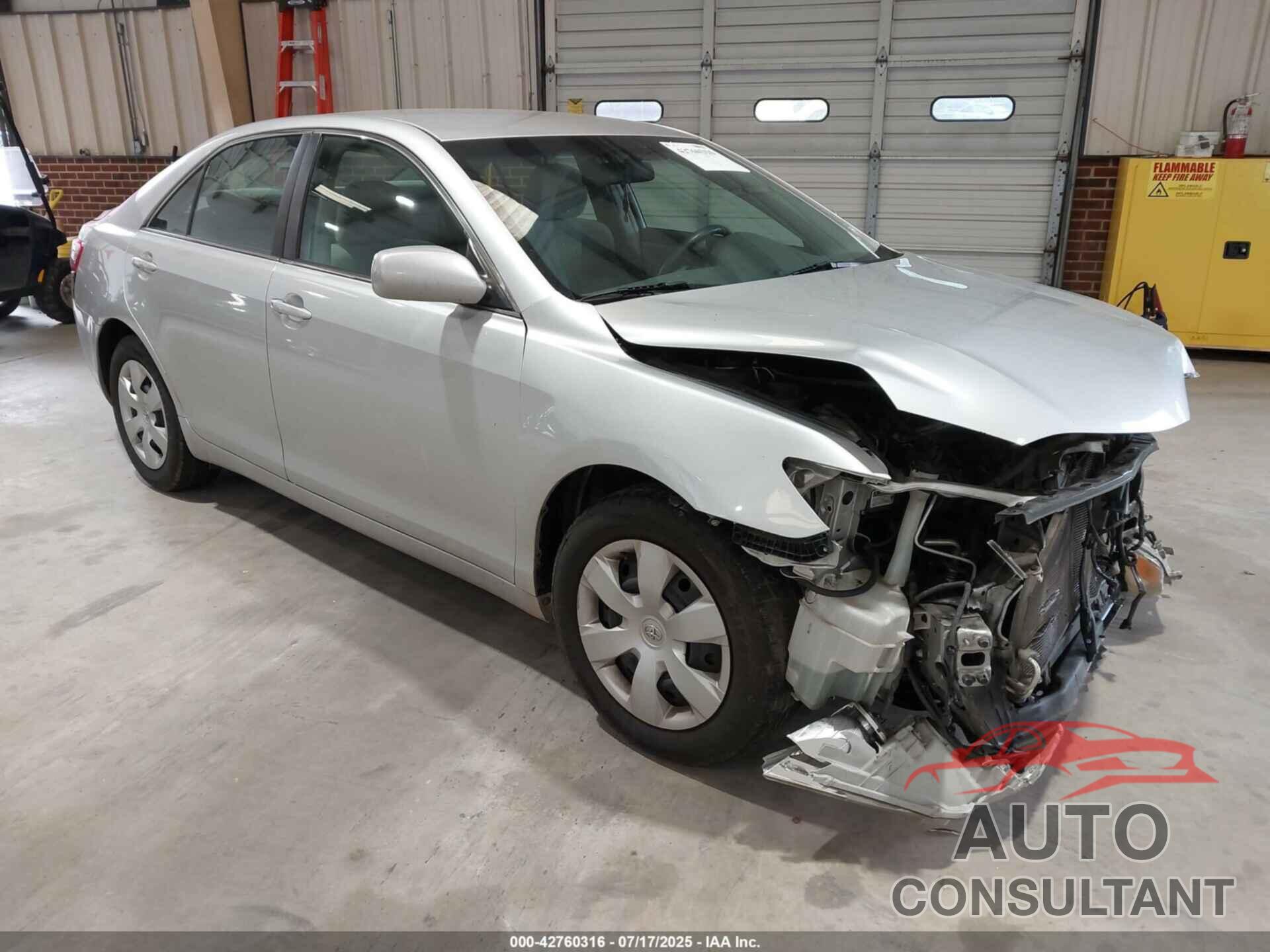 TOYOTA CAMRY 2009 - 4T1BE46K09U389007