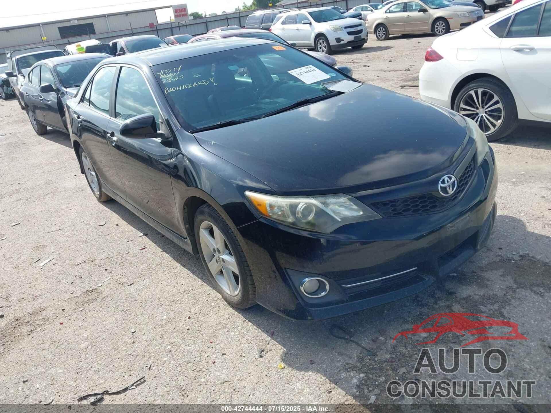 TOYOTA CAMRY 2012 - 4T1BF1FK1CU049948