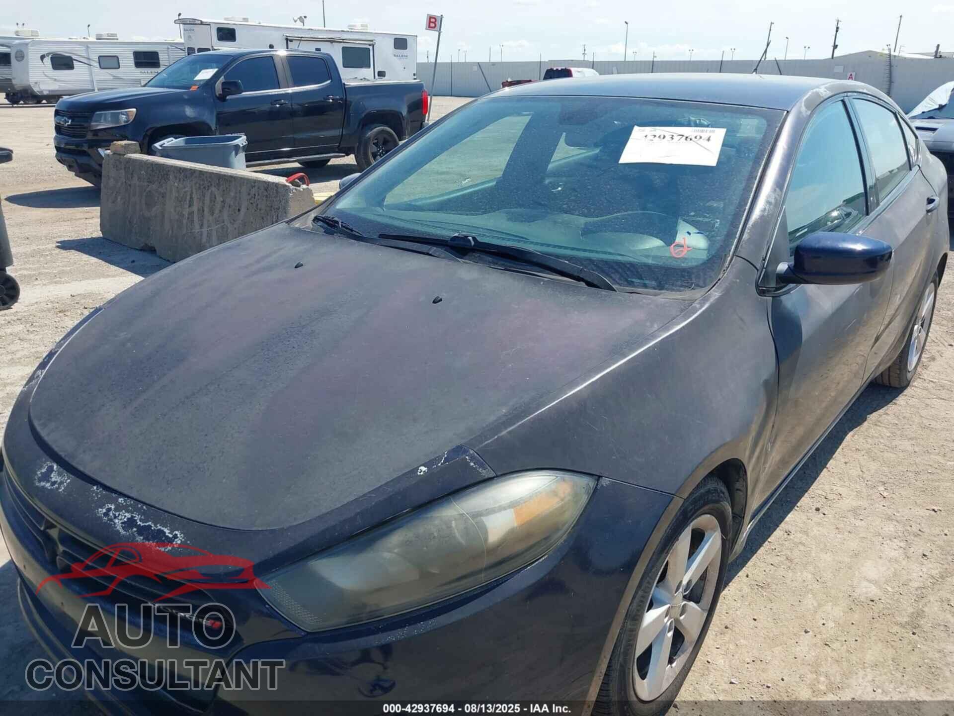 DODGE DART 2015 - 1C3CDFBB6FD306385