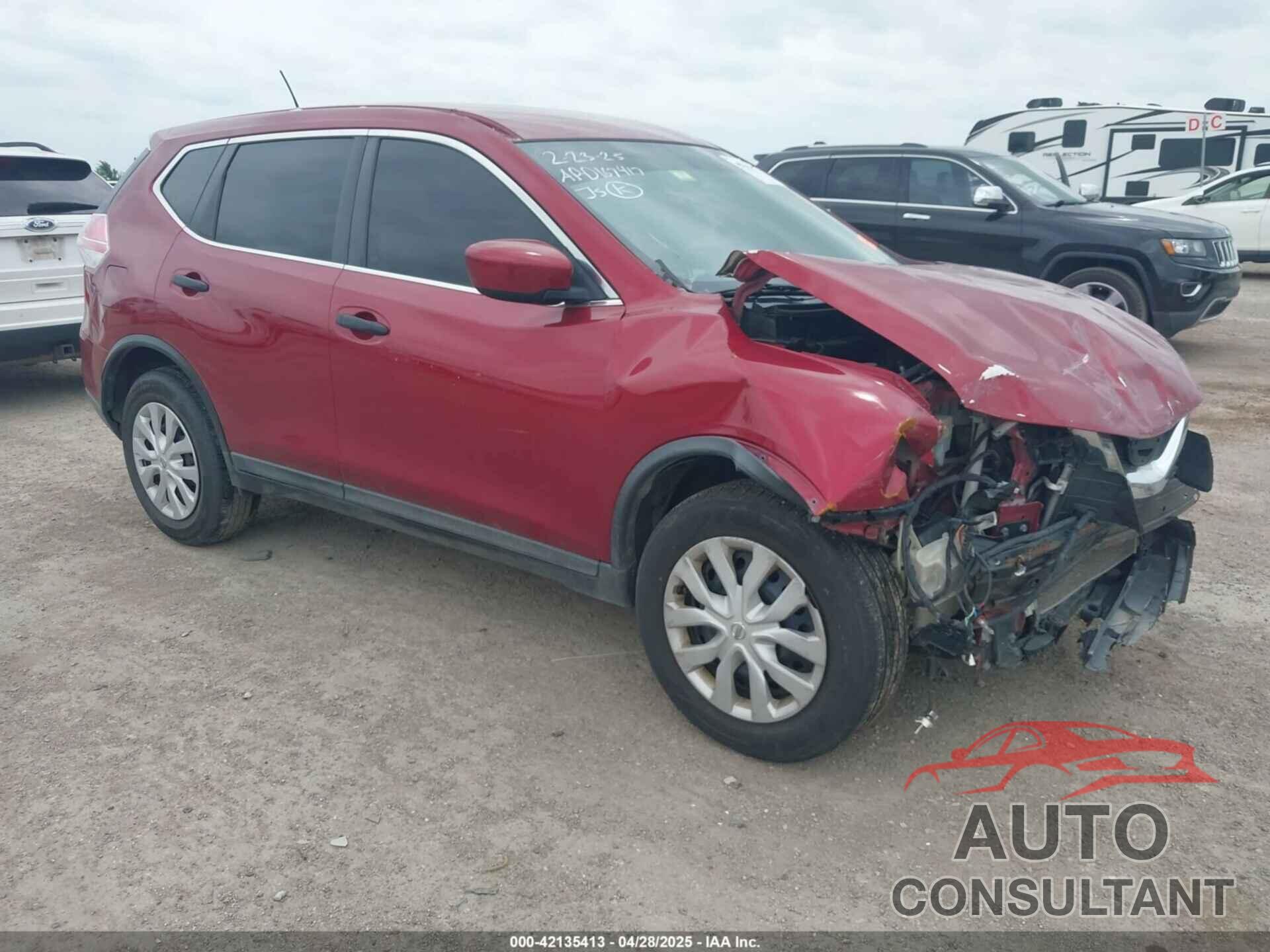 NISSAN ROGUE 2016 - KNMAT2MV3GP721556