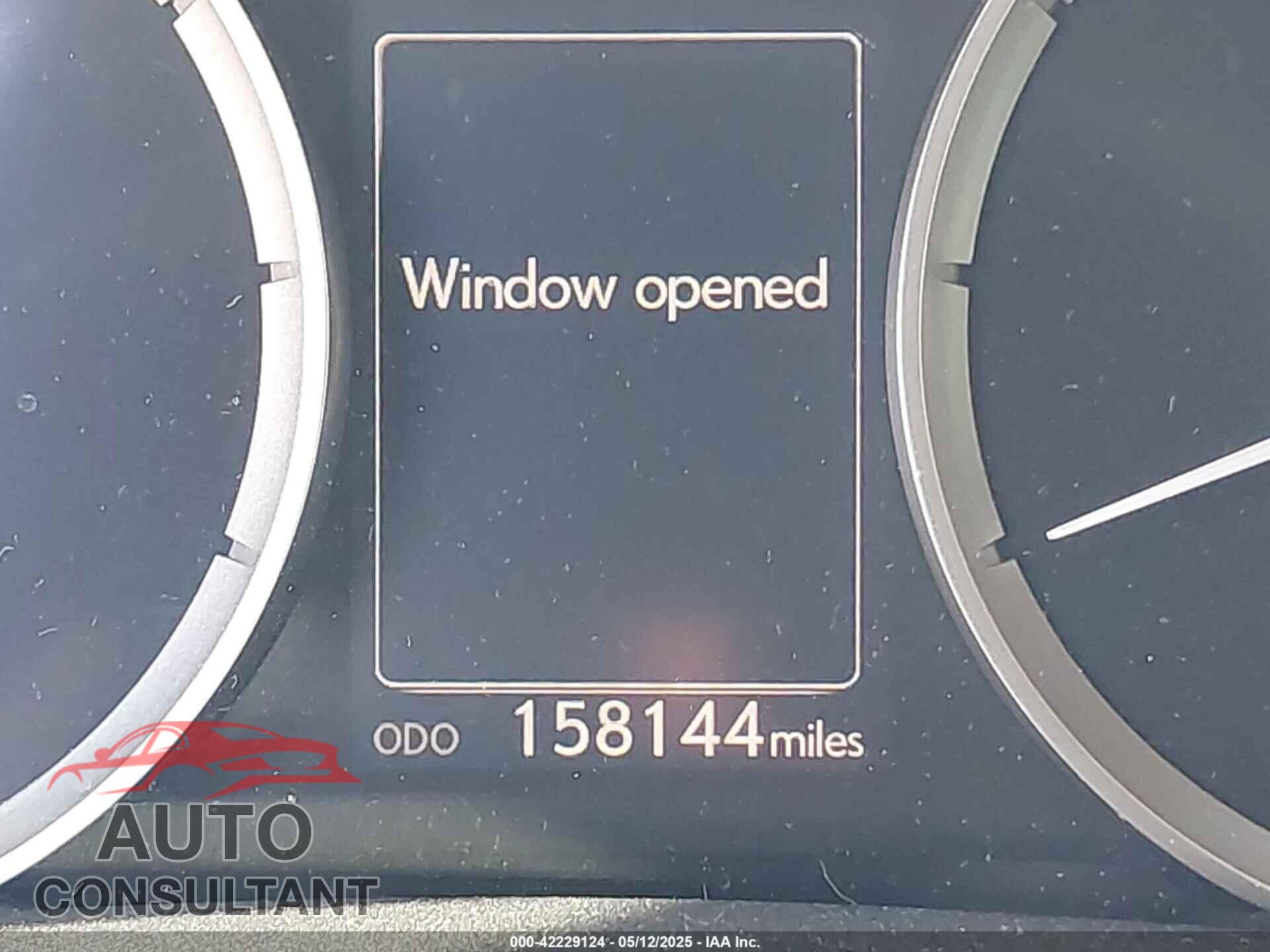 LEXUS IS 250 2014 - JTHCF1D27E5002995