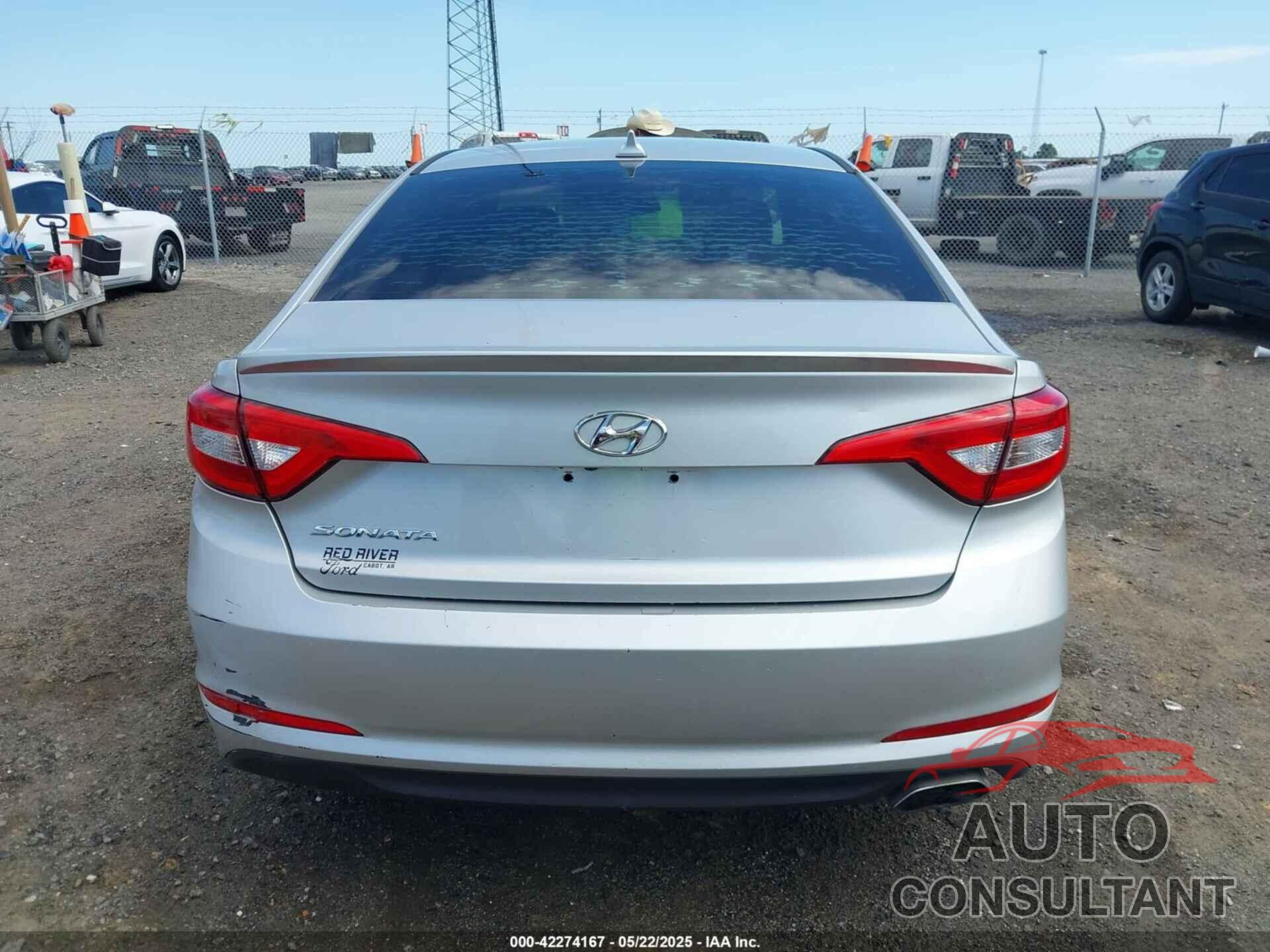 HYUNDAI SONATA 2016 - 5NPE24AF5GH359254