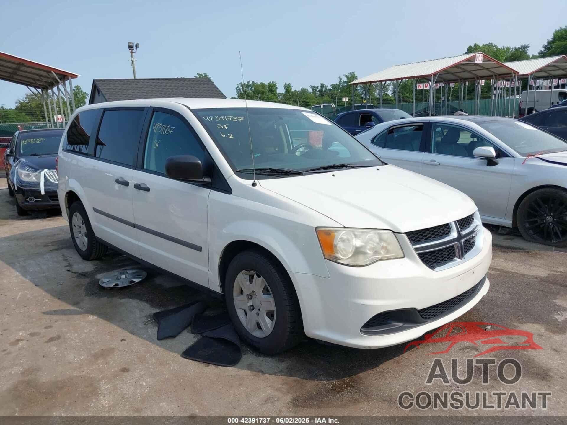 DODGE GRAND CARAVAN 2011 - 2D4JN1AG3BR789019
