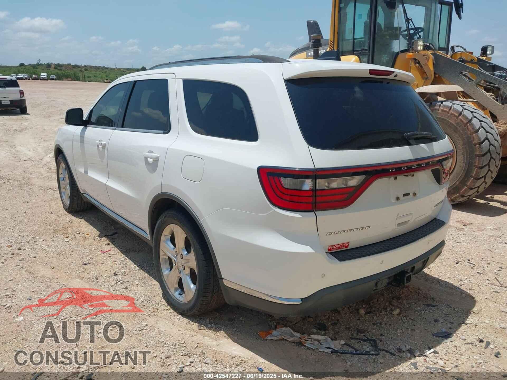 DODGE DURANGO 2015 - 1C4RDHDG3FC742983