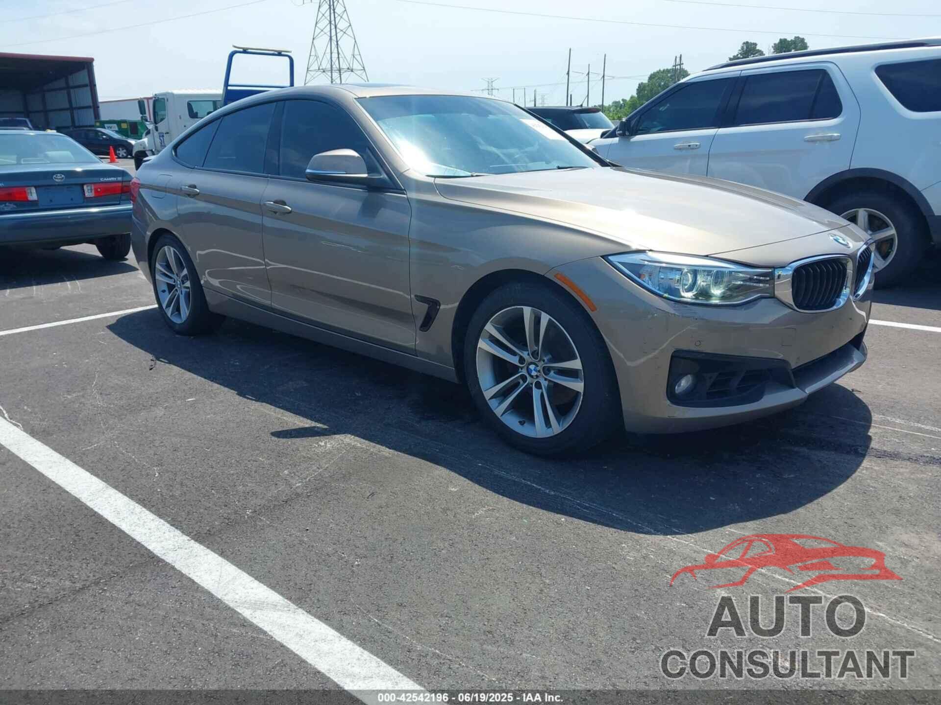BMW 328I GRAN TURISMO 2016 - WBA8Z5C56GG500076