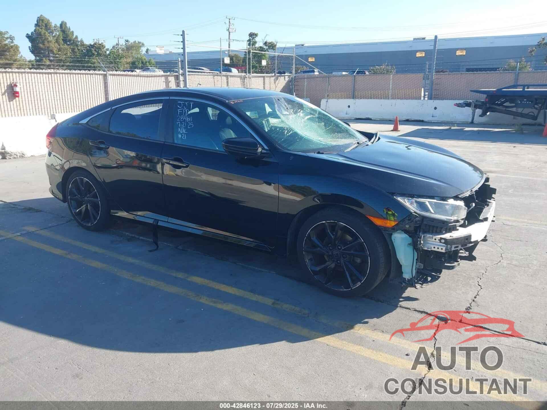 HONDA CIVIC 2020 - 2HGFC2F87LH587762