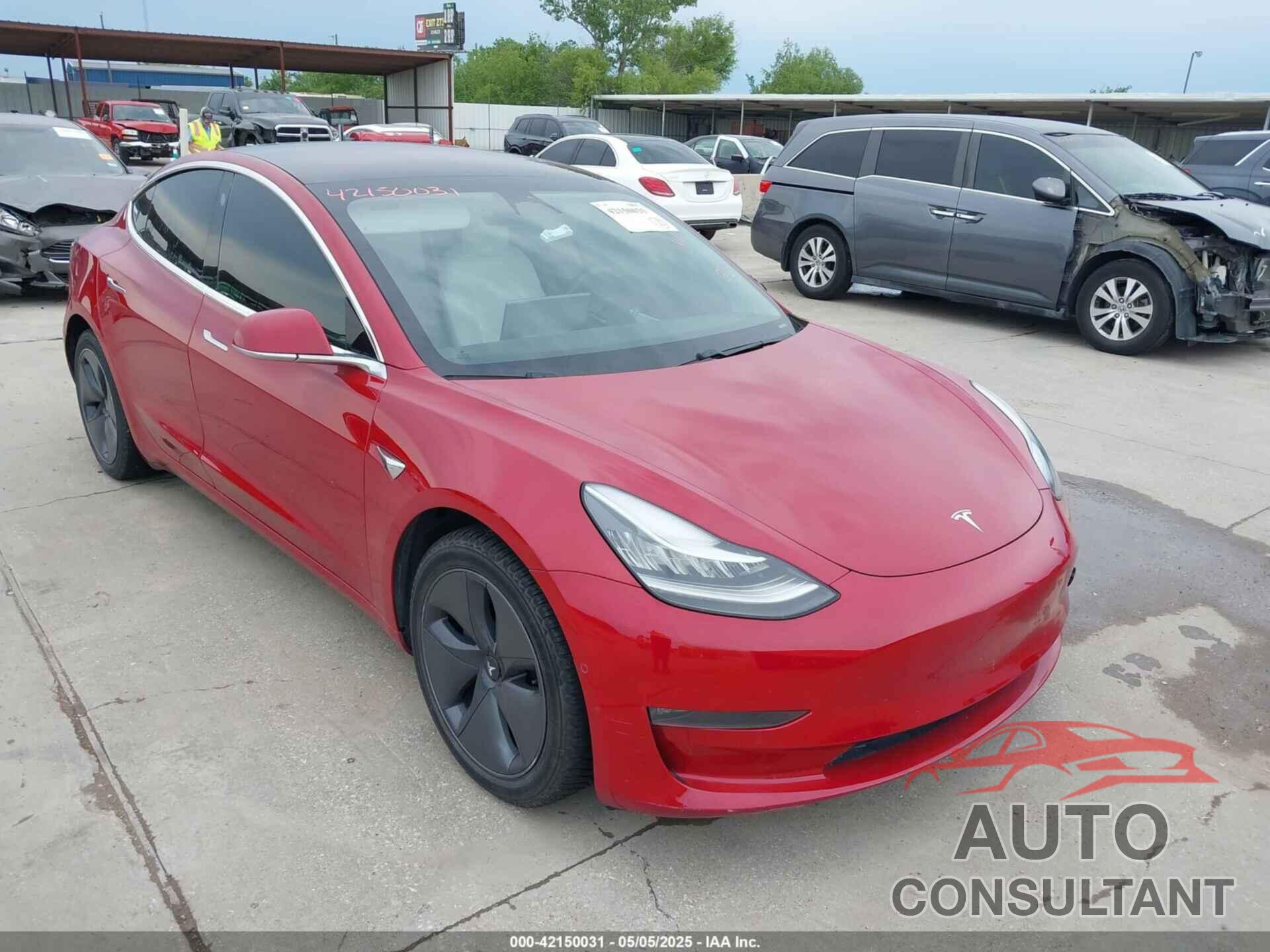 TESLA MODEL 3 2018 - 5YJ3E1EB8JF096249