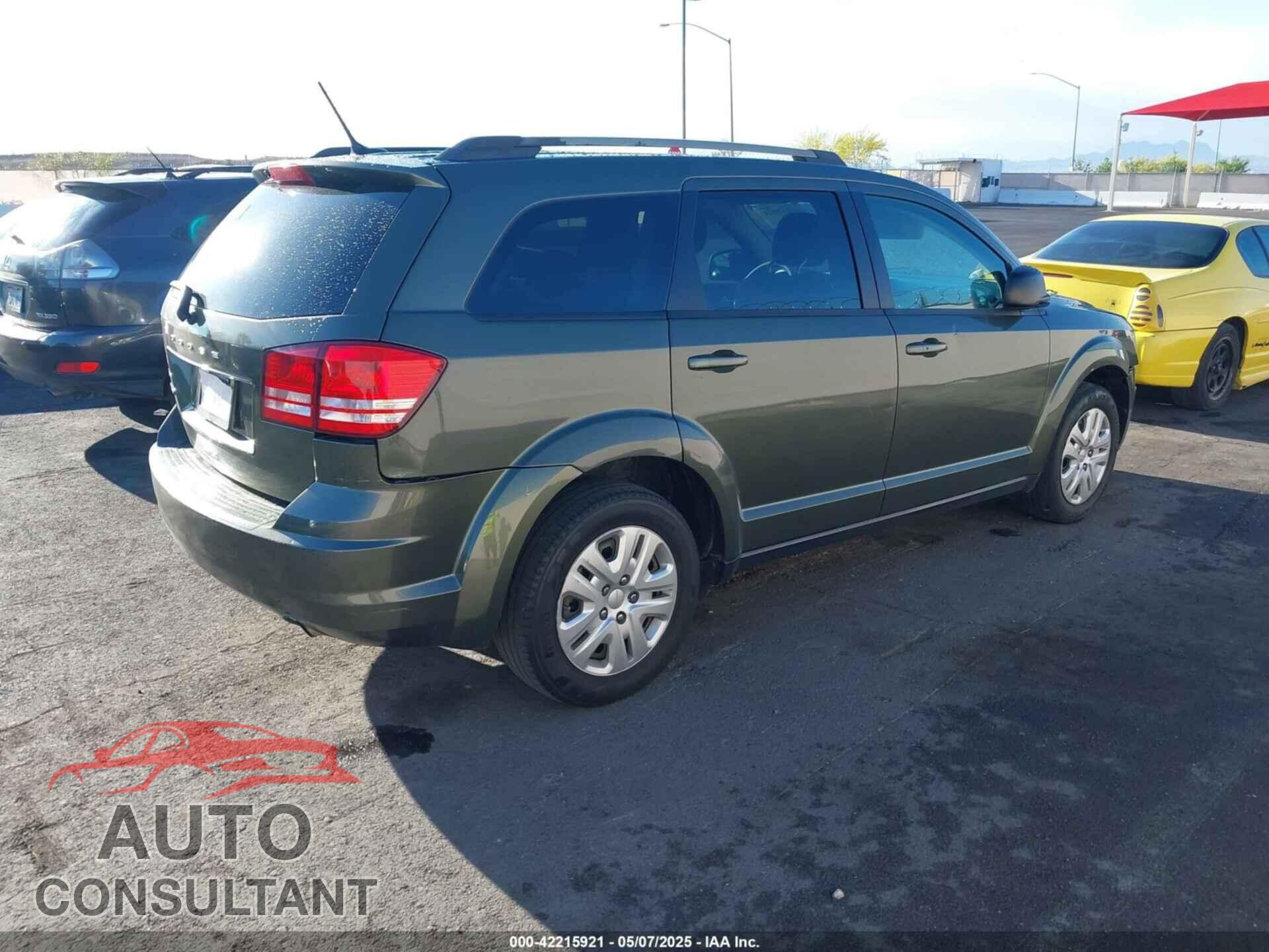 DODGE JOURNEY 2017 - 3C4PDCAB3HT648421