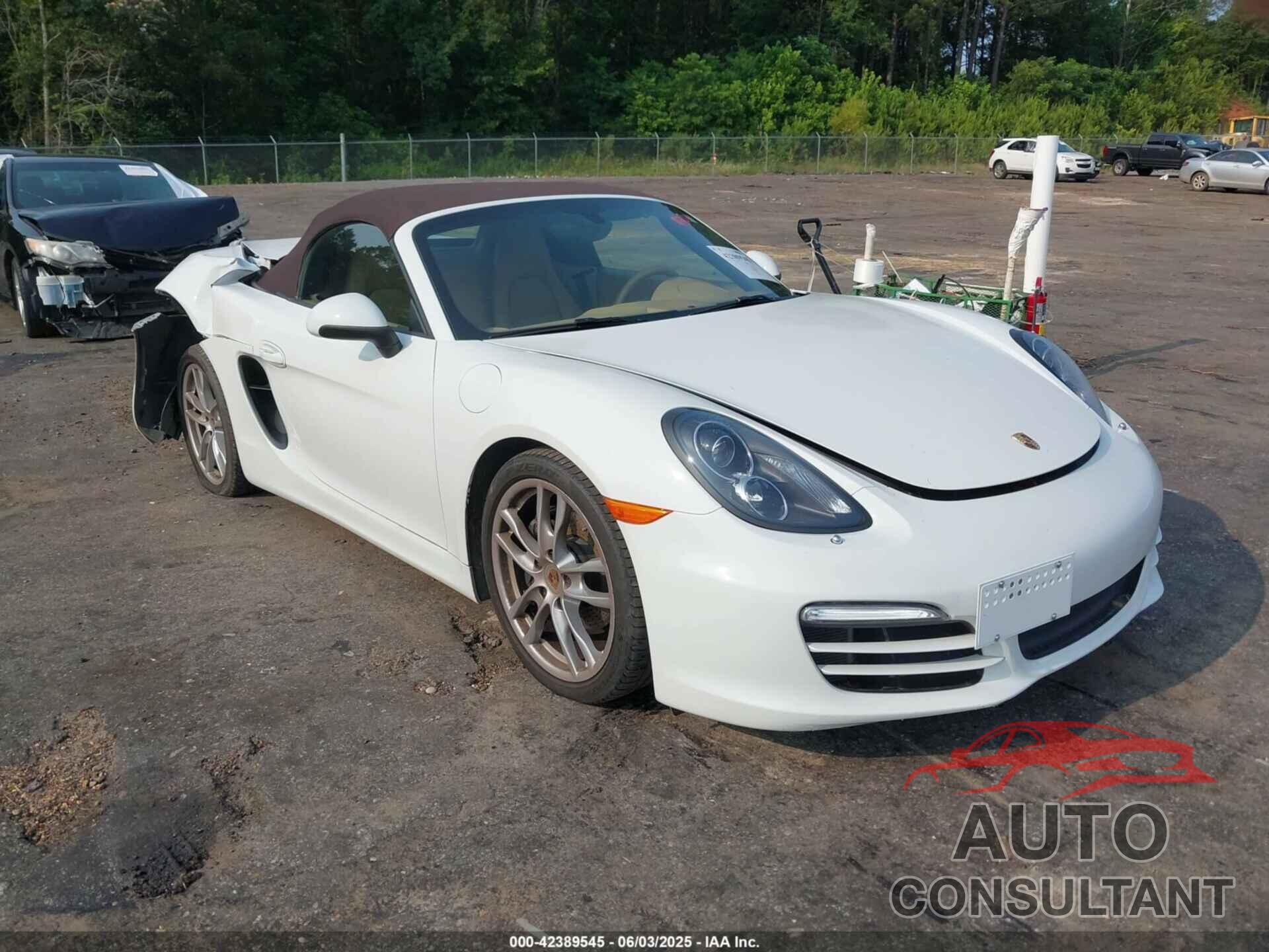 PORSCHE BOXSTER 2014 - WP0CA2A80ES120371