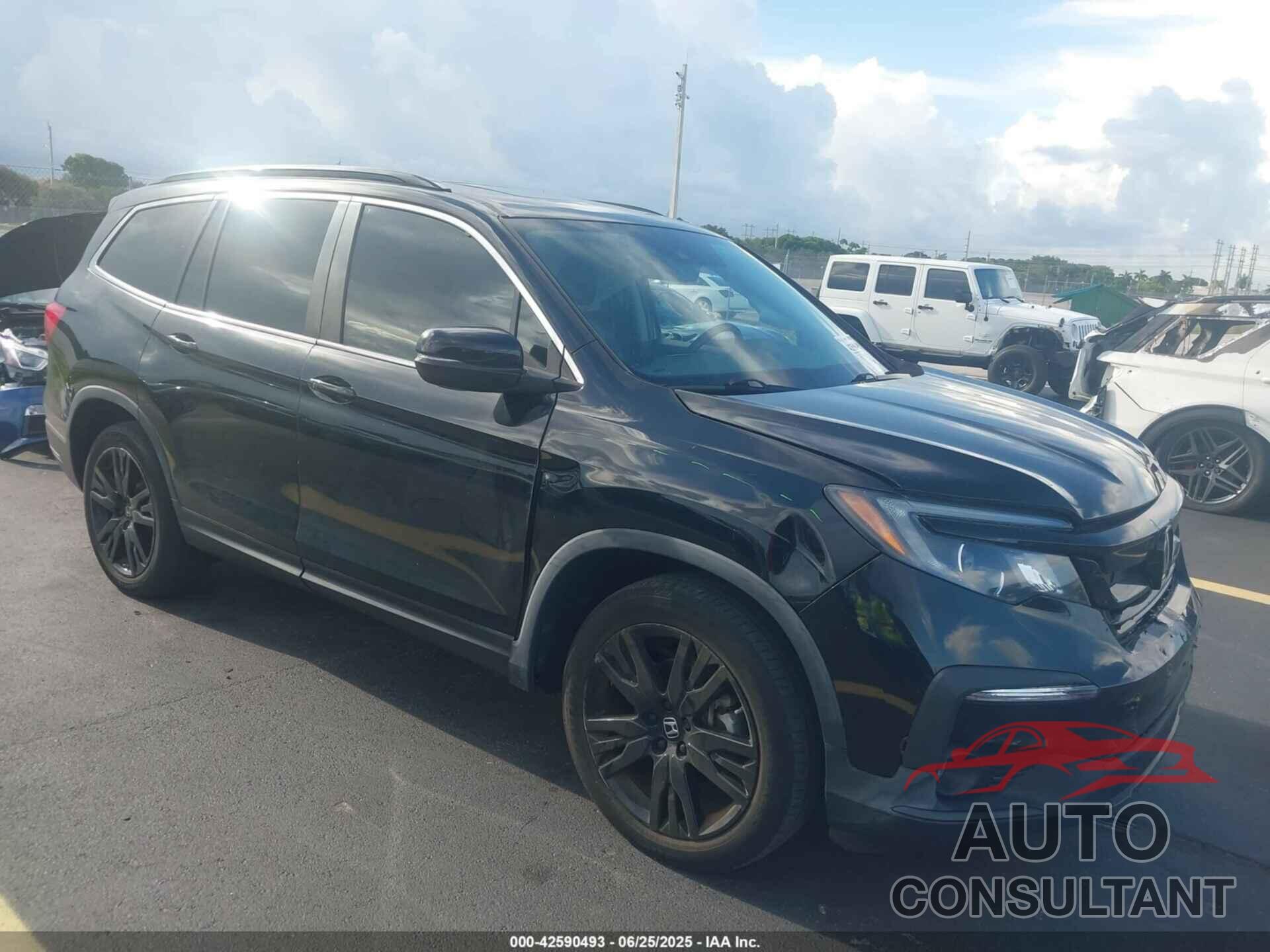 HONDA PILOT 2022 - 5FNYF5H25NB026414