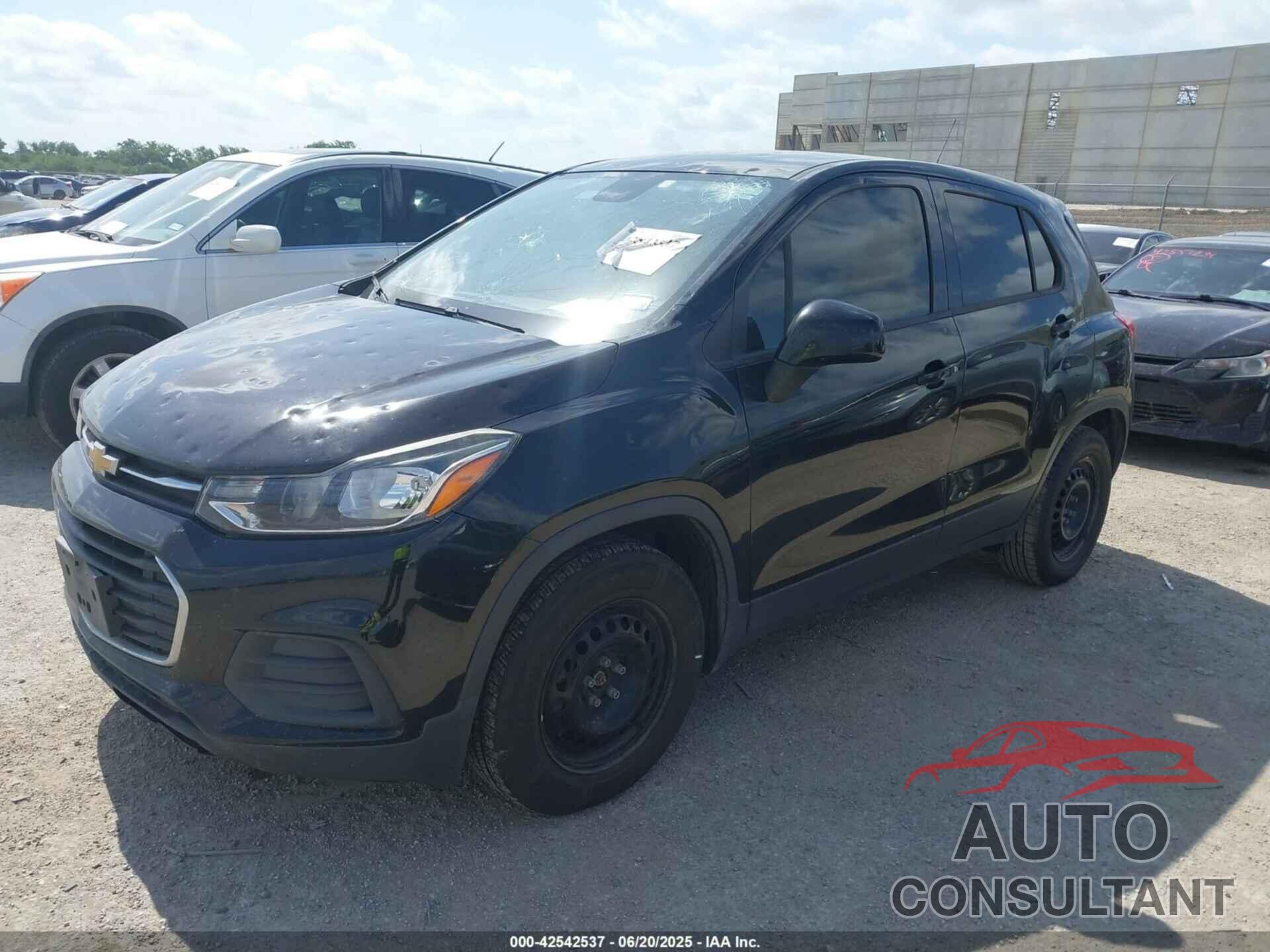 CHEVROLET TRAX 2017 - 3GNCJKSB0HL279573