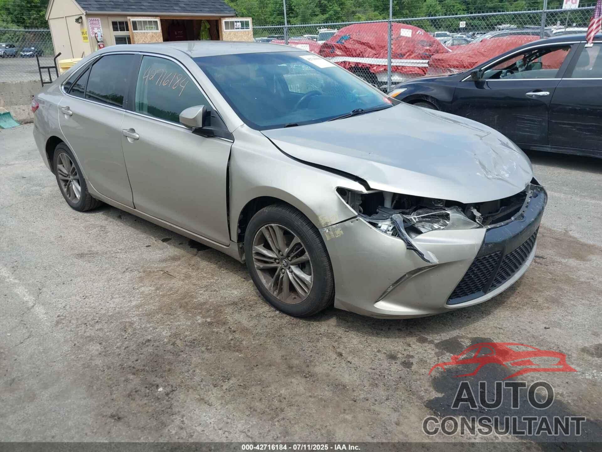 TOYOTA CAMRY 2016 - 4T1BF1FK5GU170682