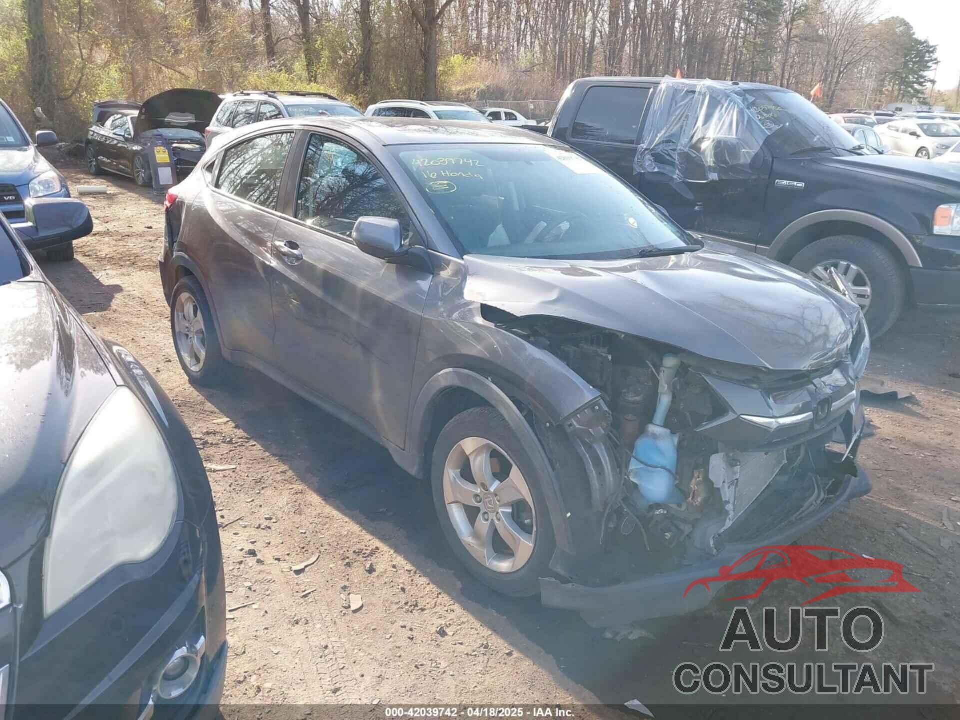 HONDA HR-V 2016 - 3CZRU6H3XGM708755