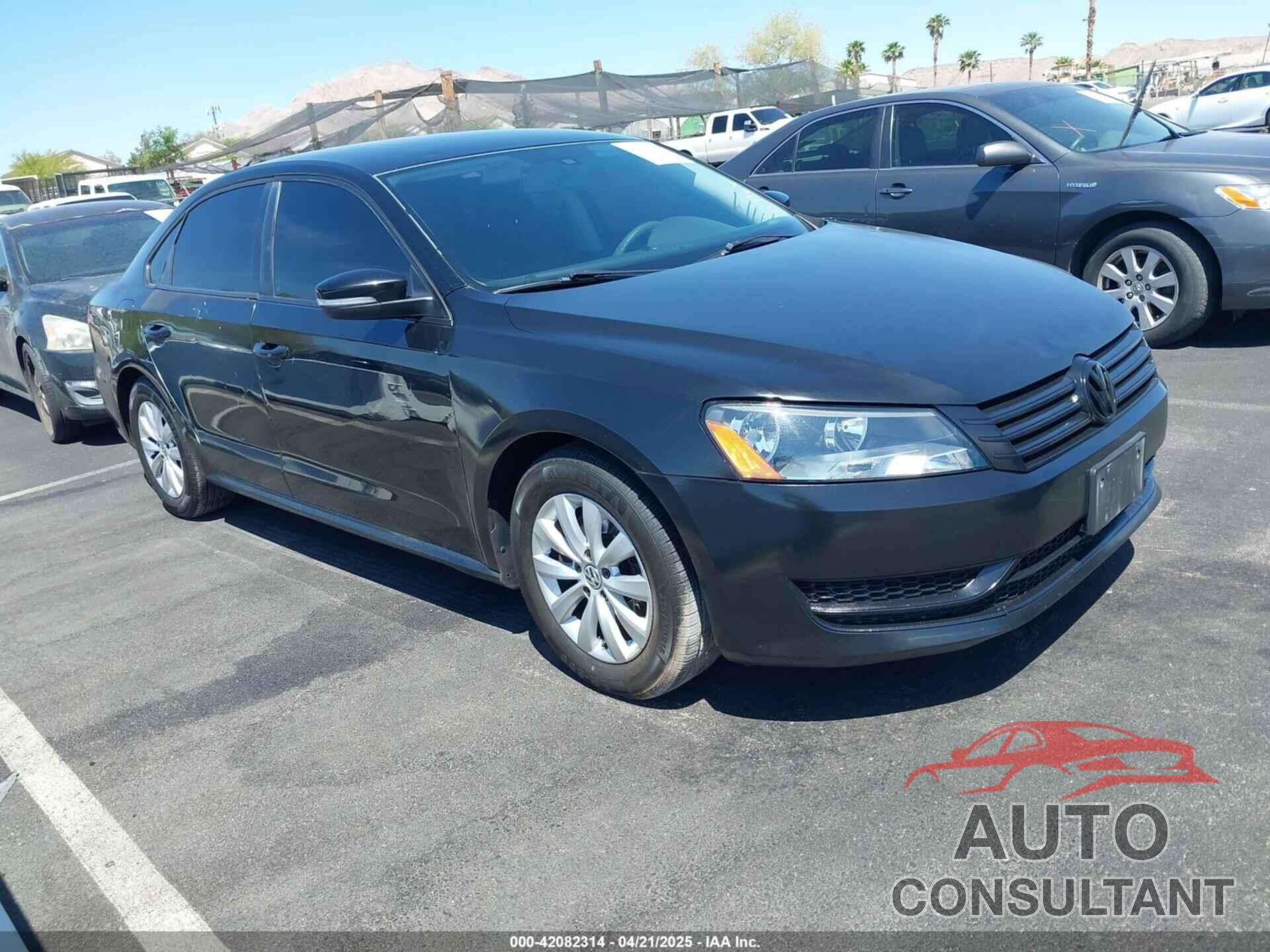 VOLKSWAGEN PASSAT 2013 - 1VWAP7A37DC128349