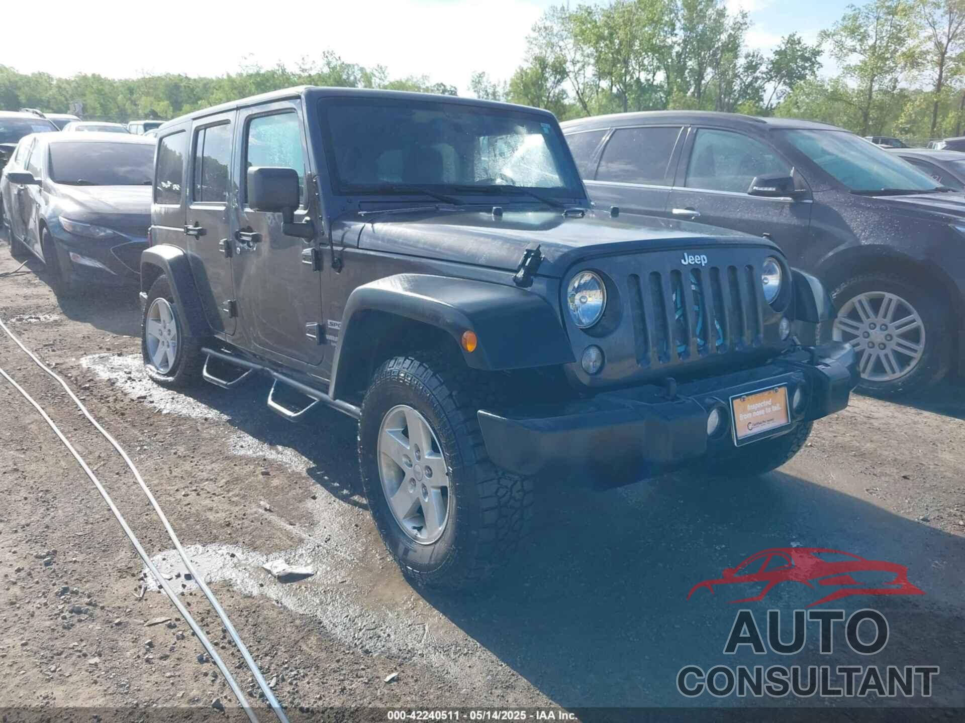 JEEP WRANGLER UNLIMITED 2017 - 1C4BJWDG2HL734066