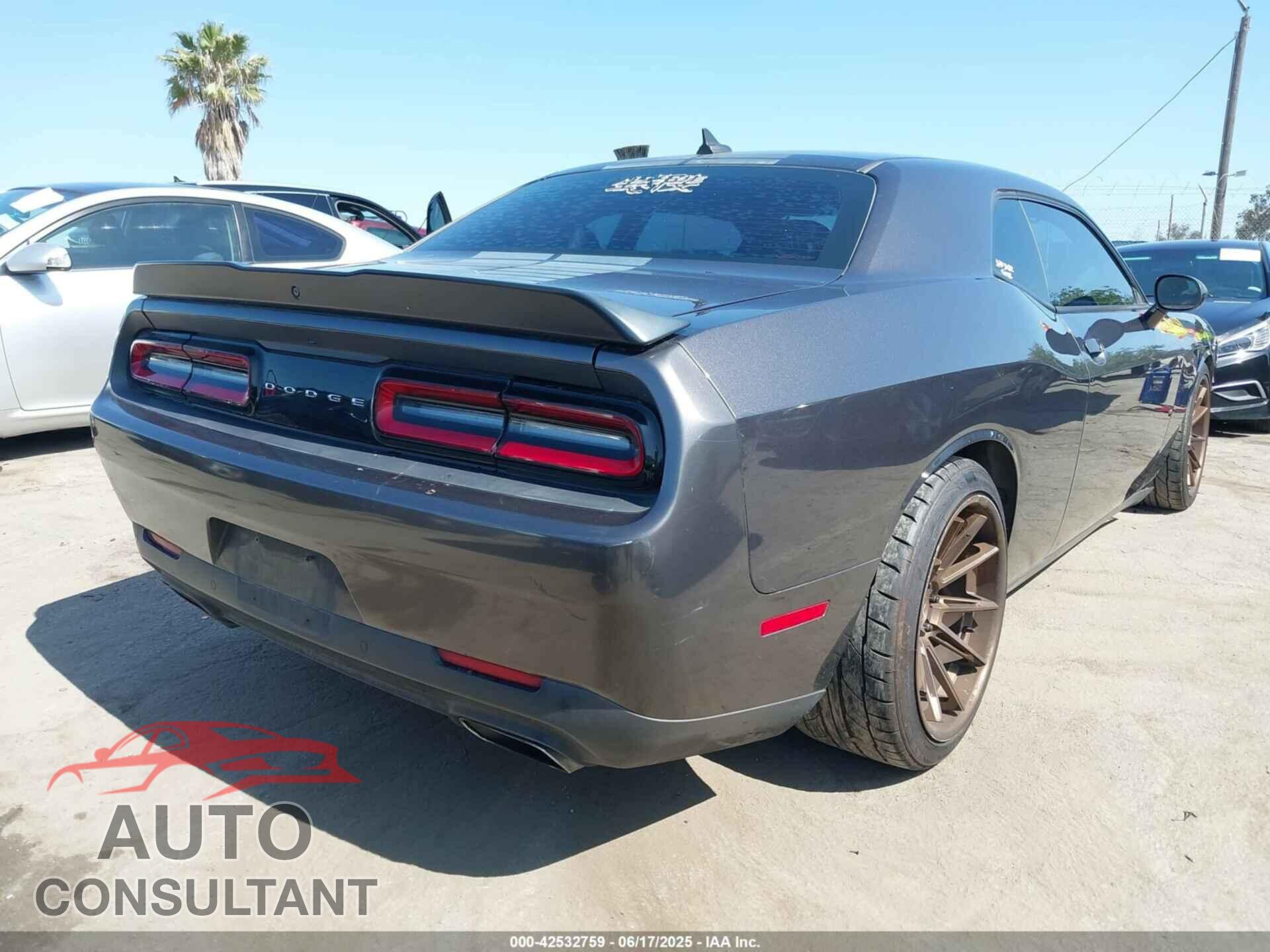 DODGE CHALLENGER 2017 - 2C3CDZBTXHH636093