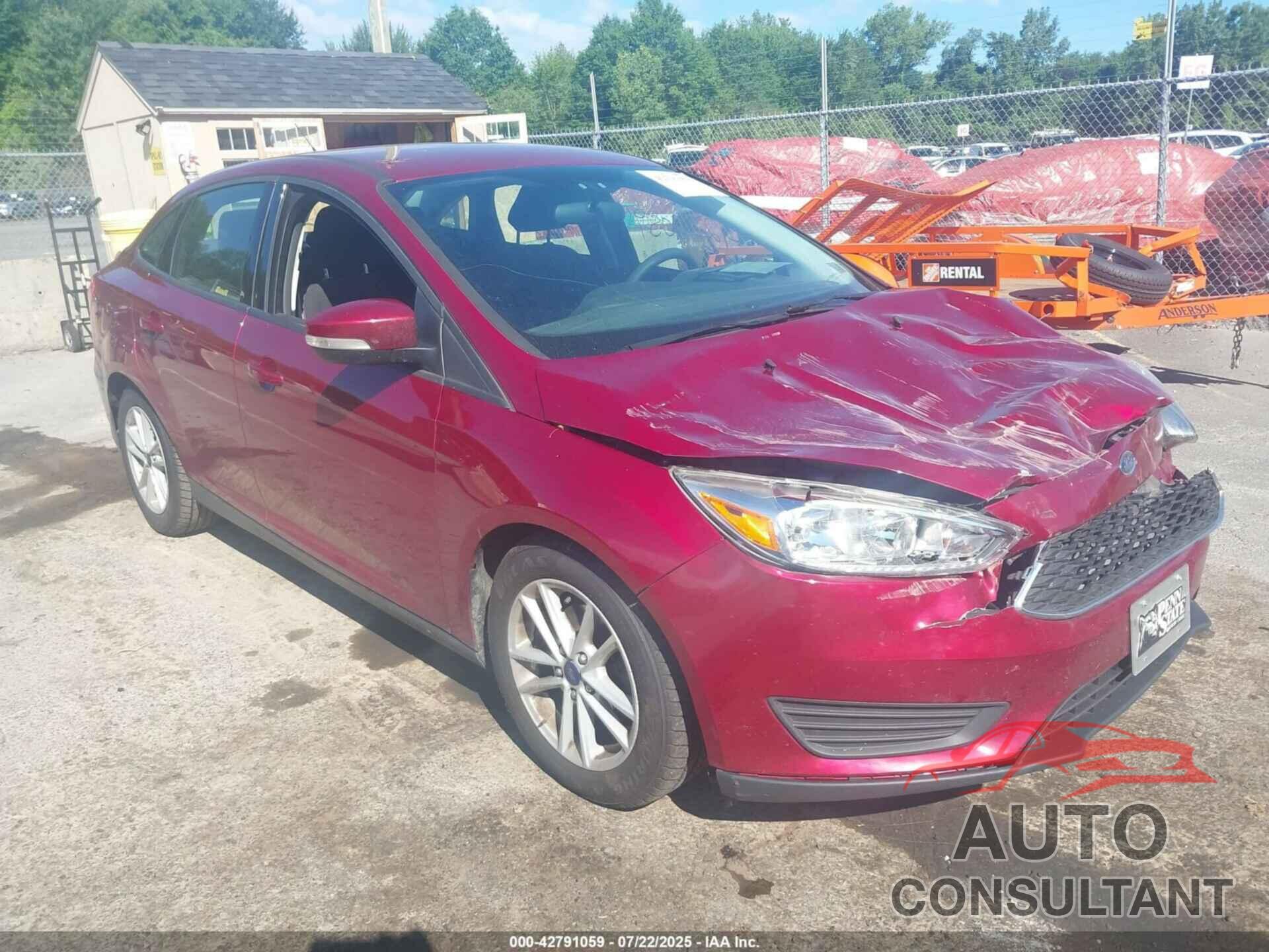 FORD FOCUS 2017 - 1FADP3F23HL282514