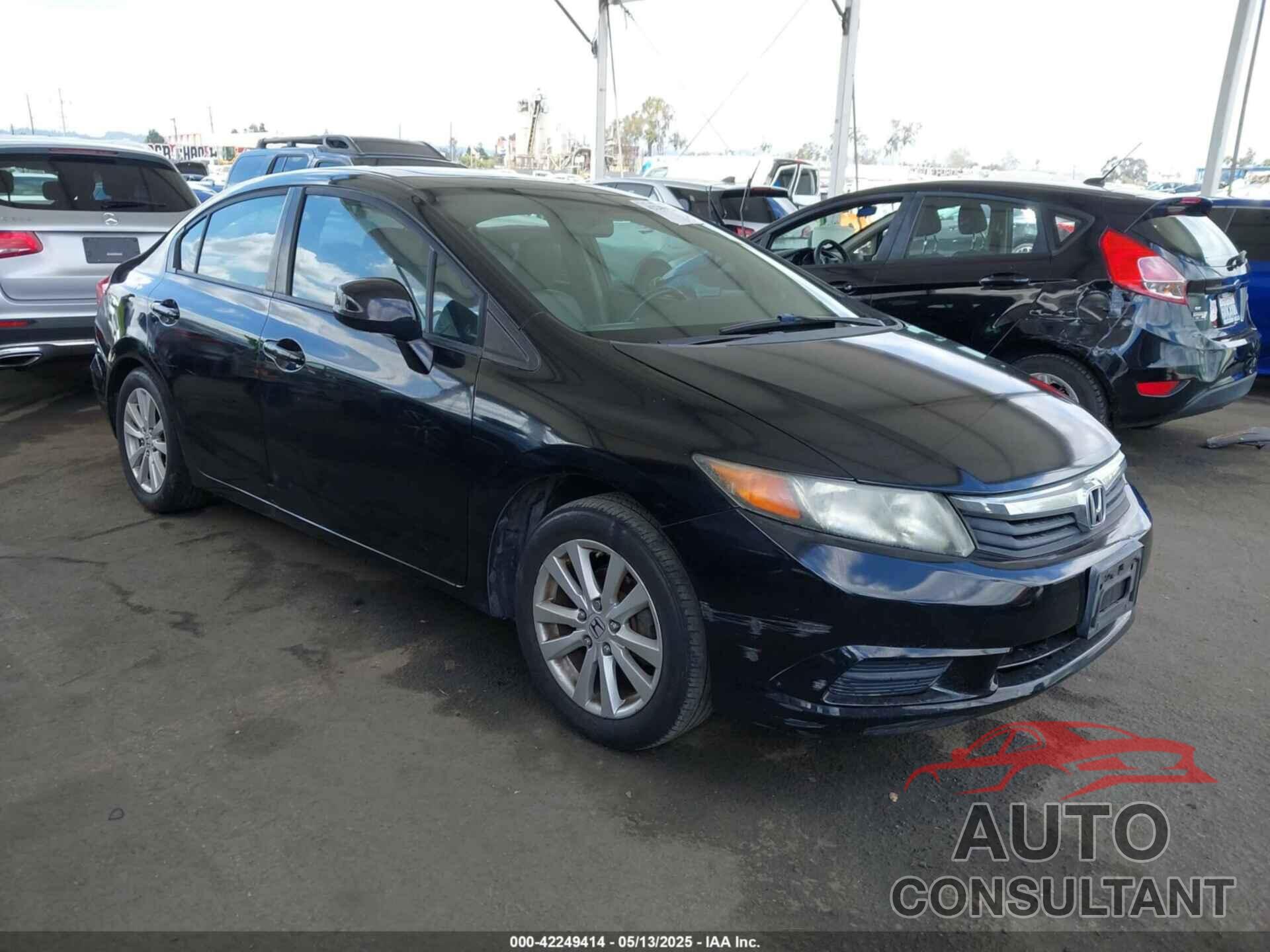 HONDA CIVIC 2012 - 19XFB2F9XCE302171