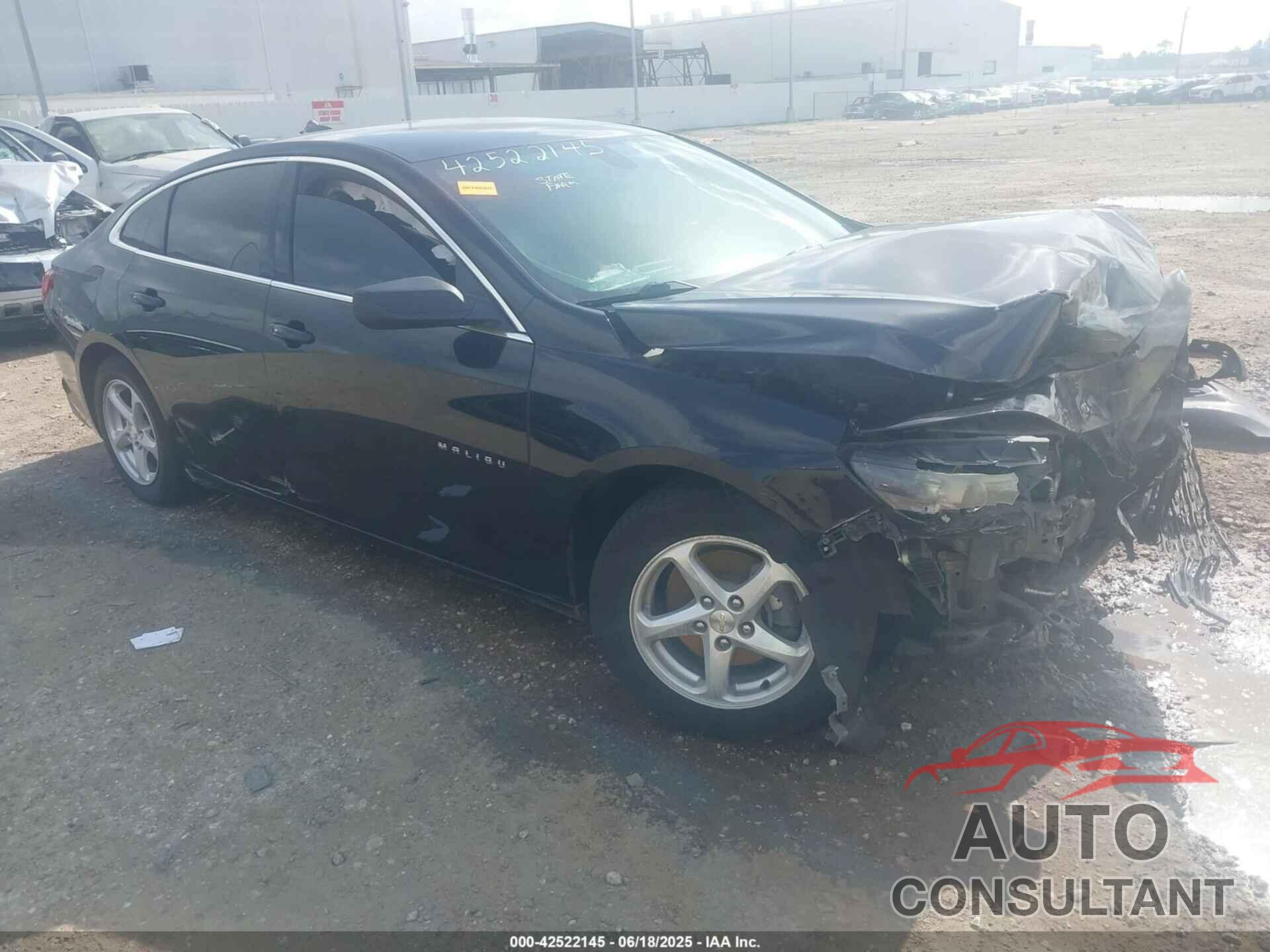 CHEVROLET MALIBU 2017 - 1G1ZB5STXHF198318