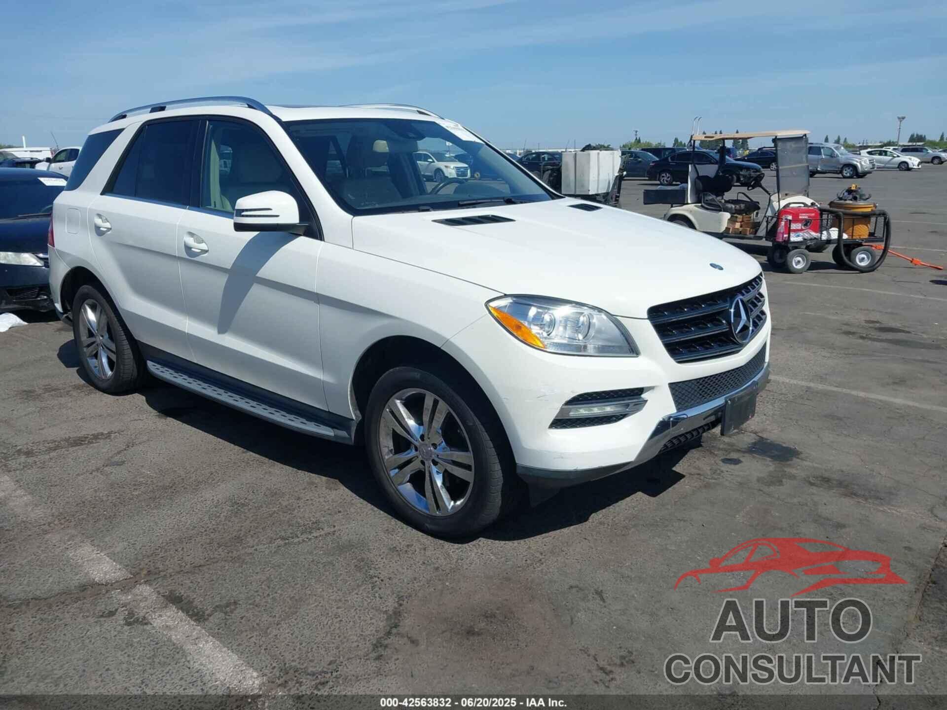 MERCEDES-BENZ ML 350 2013 - 4JGDA5HB9DA110185