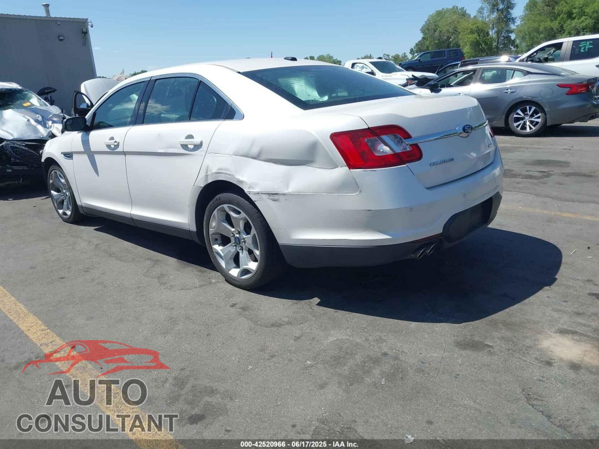 FORD TAURUS 2012 - 1FAHP2EW4CG126936