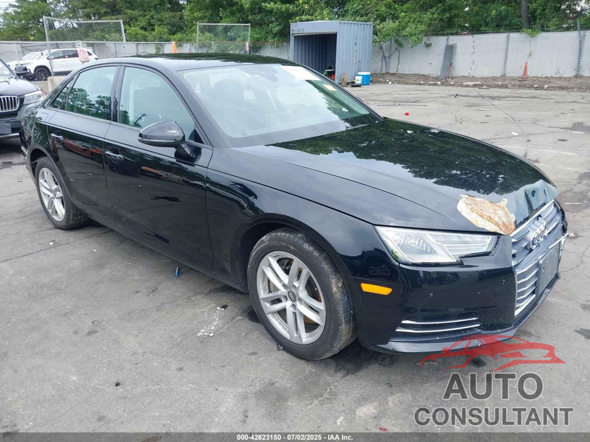 AUDI A4 2017 - WAUANAF47HN009778