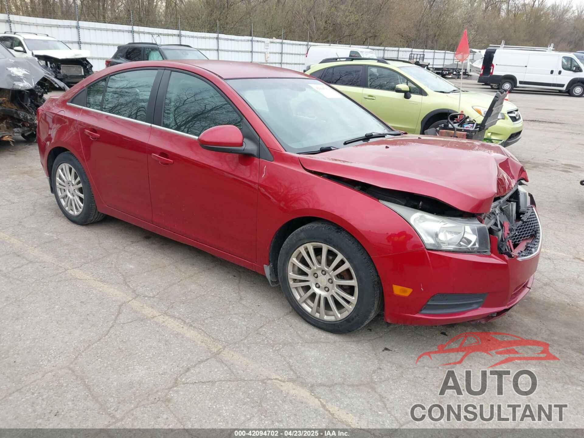 CHEVROLET CRUZE 2012 - 1G1PJ5SC3C7349867